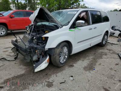 2016 Chrysler MINIVAN Touring L, white — VIN 2C4RC1CG9GR190491, Copart
