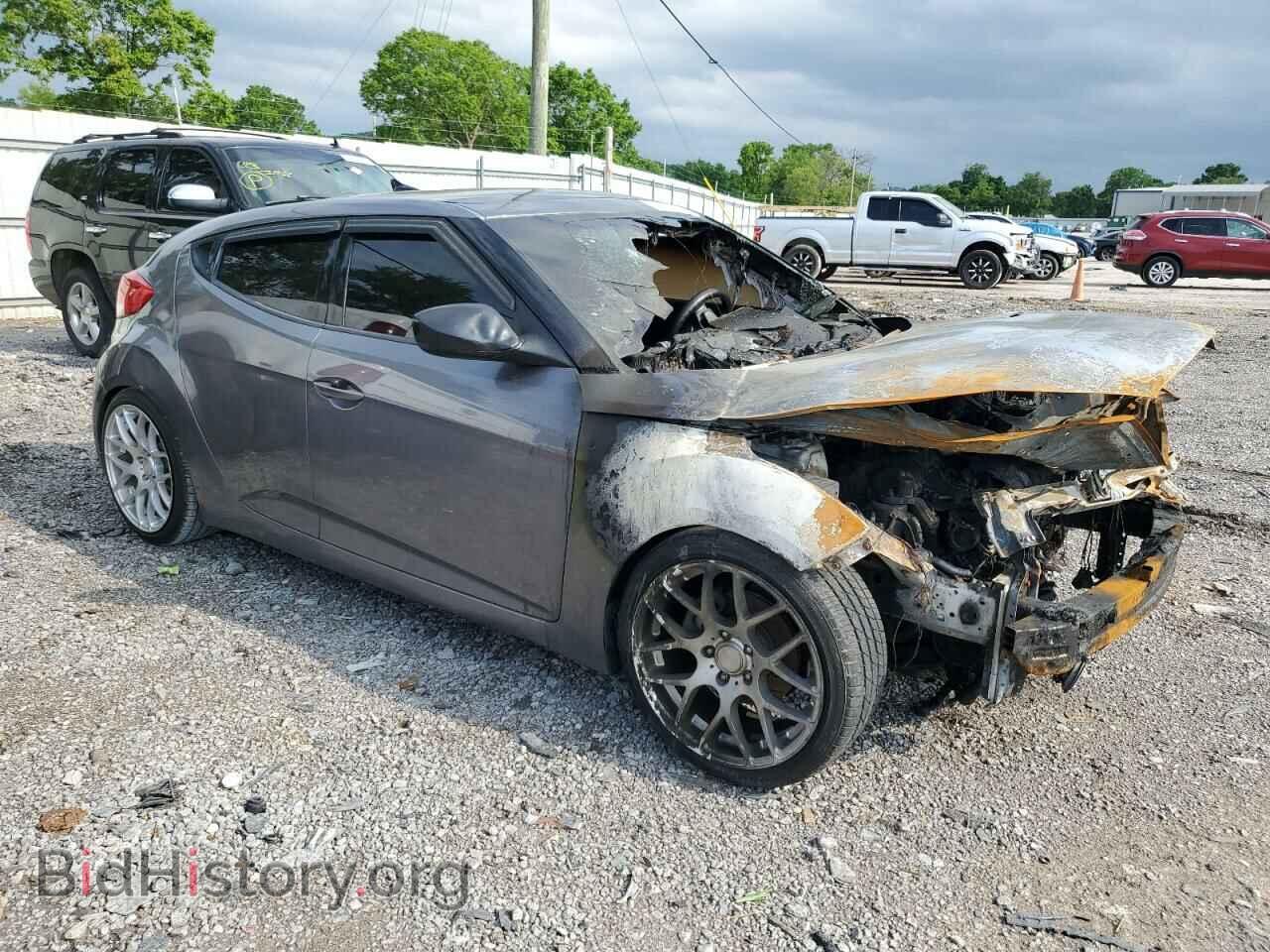 2012 HYUNDAI VELOSTER - VIN: KMHTC6AD9CU052907 - Фото 4