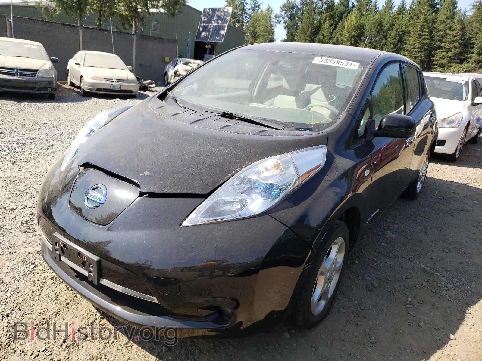 2012 NISSAN LEAF - VIN: JN1AZ0CPXCT024332 - Фото 2