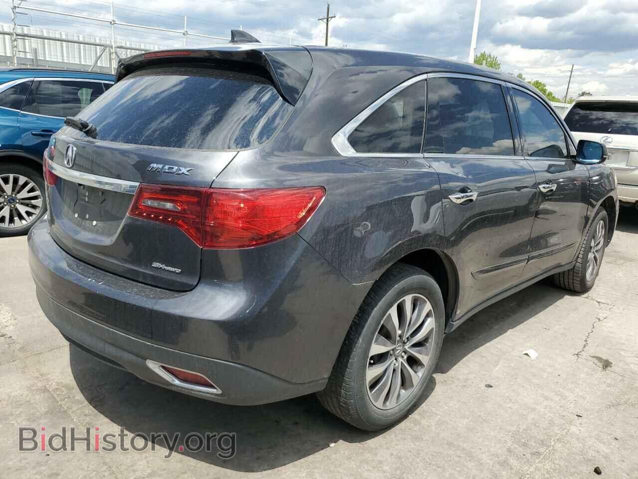2014 ACURA MDX - VIN: 5FRYD4H47EB005838 - Photo 3