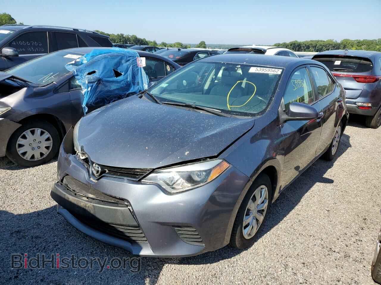 2014 TOYOTA COROLLA - VIN: 2T1BURHE9EC205752 - Фото 2