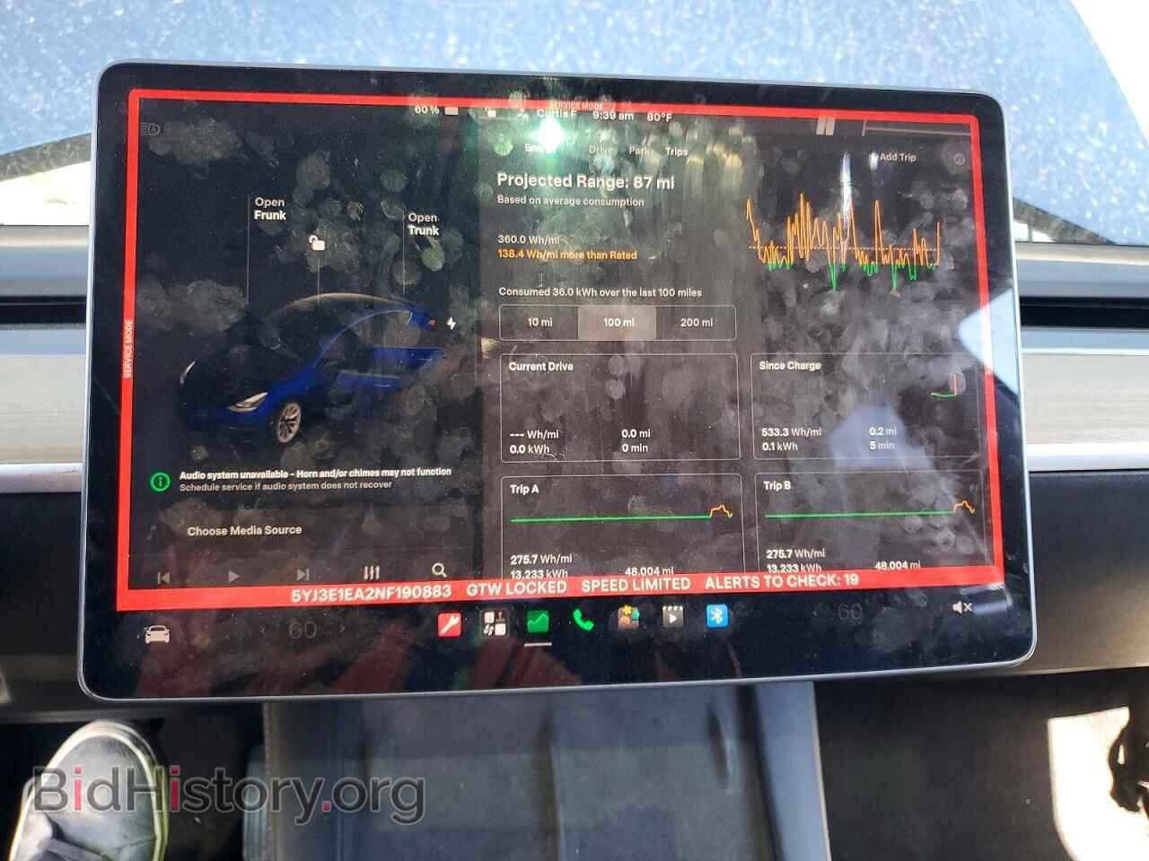 2022 TESLA MODEL 3 - VIN: 5YJ3E1EA2NF190883 - Photo 9