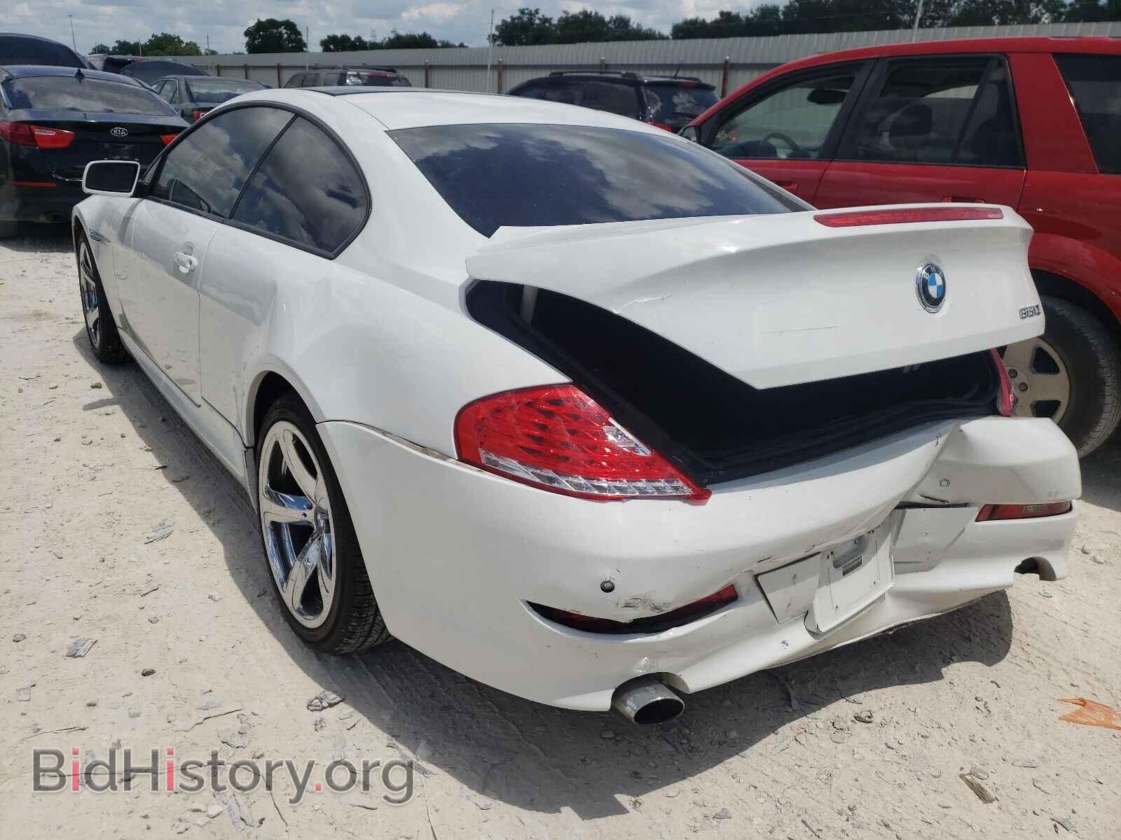 2008 BMW 6 SERIES - VIN: WBAEA53558CV90761 - Фото 3