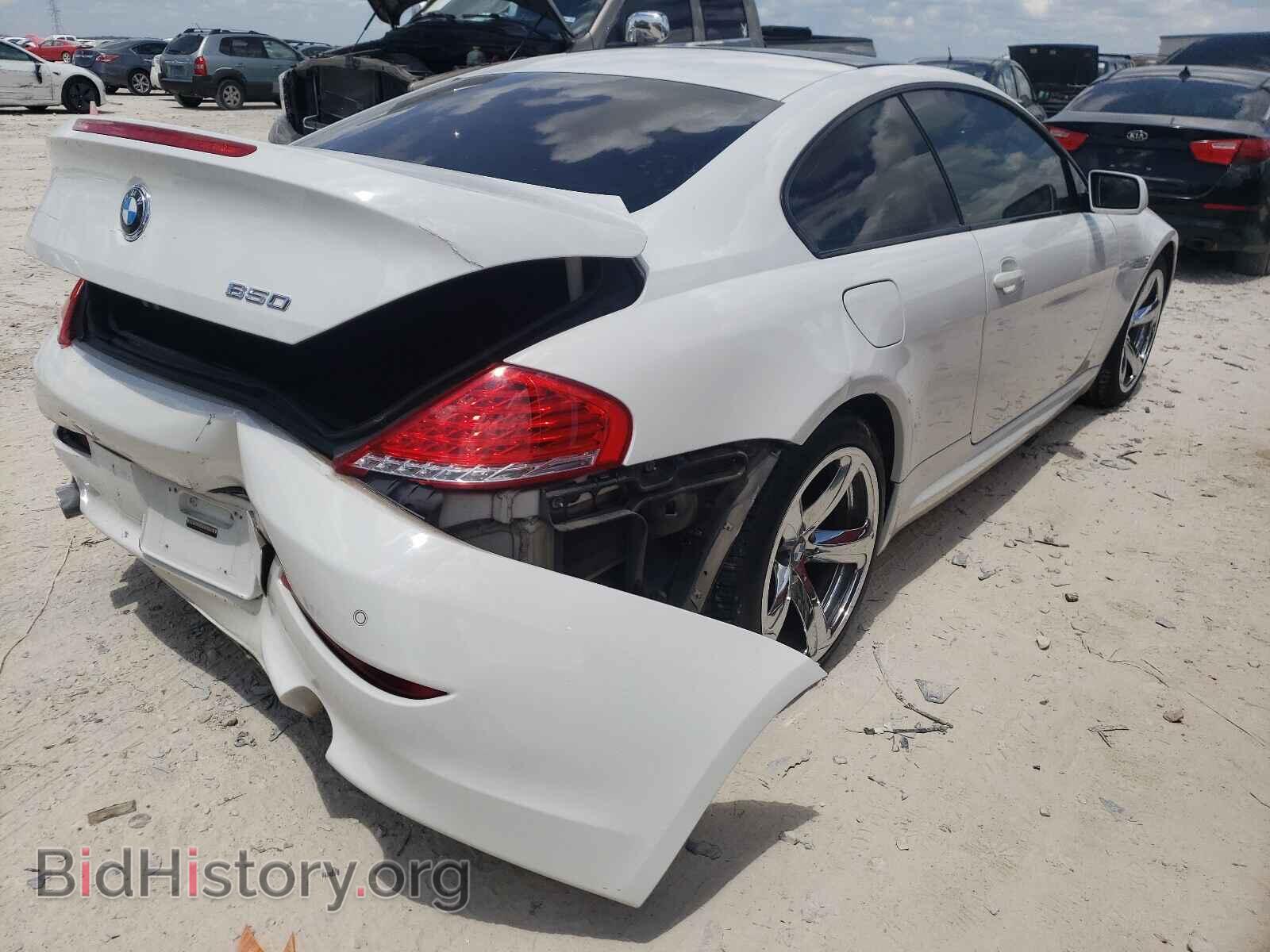 2008 BMW 6 SERIES - VIN: WBAEA53558CV90761 - Фото 4