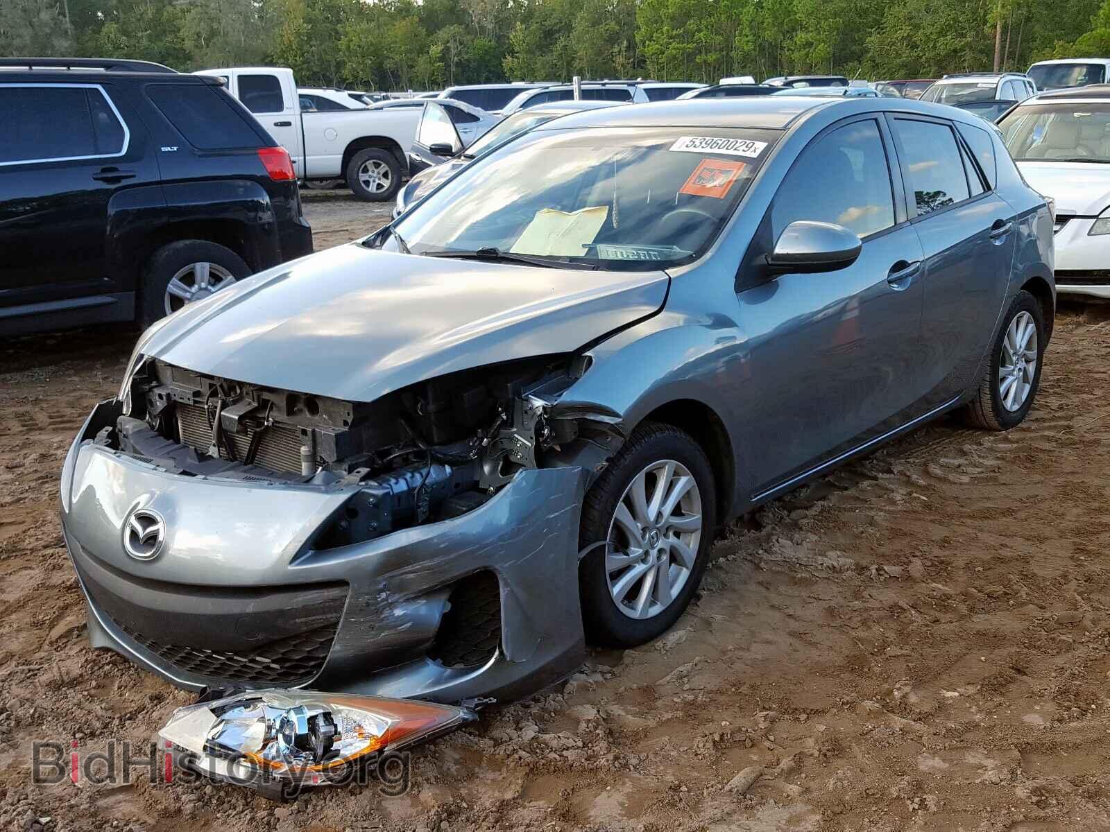 2012 MAZDA 3 - VIN: JM1BL1L72C1550328 - Фото 2