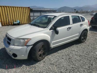 2007 Dodge CALIBER, white — VIN 1B3HB28BX7D213007, Copart