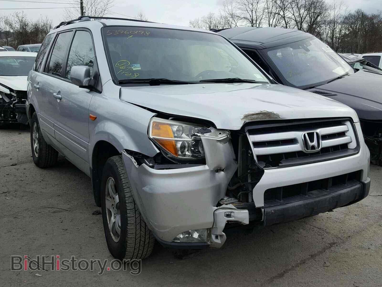 Photo 5FNYF18488B051452 - HONDA PILOT EX 2008
