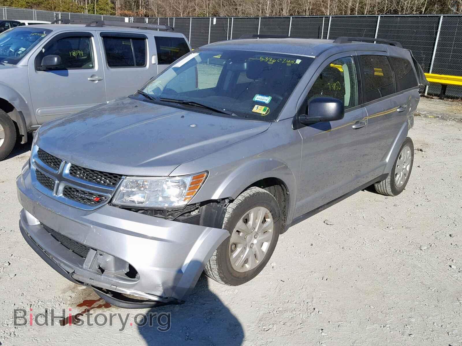 2016 DODGE JOURNEY SE - VIN: 3C4PDCAB7GT215702 - Фото 2