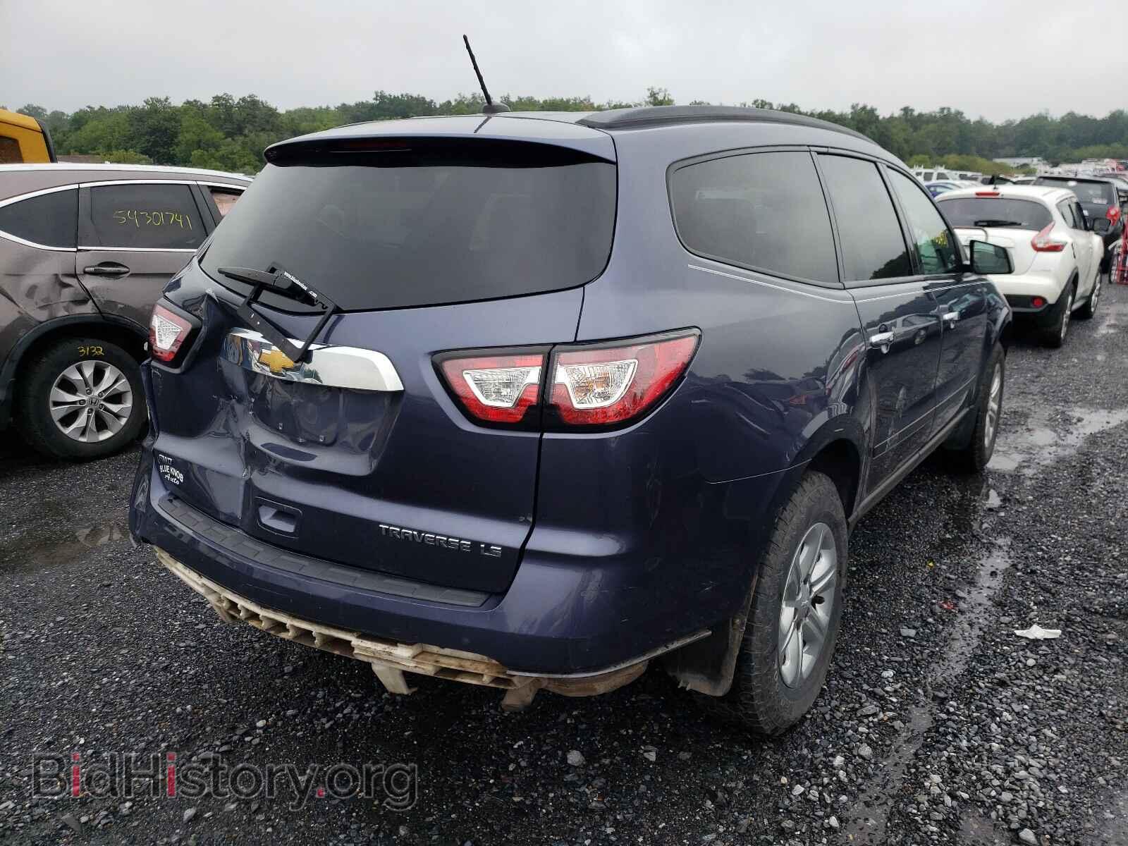 2014 CHEVROLET TRAVERSE - VIN: 1GNKVFED8EJ296984 - Фото 4