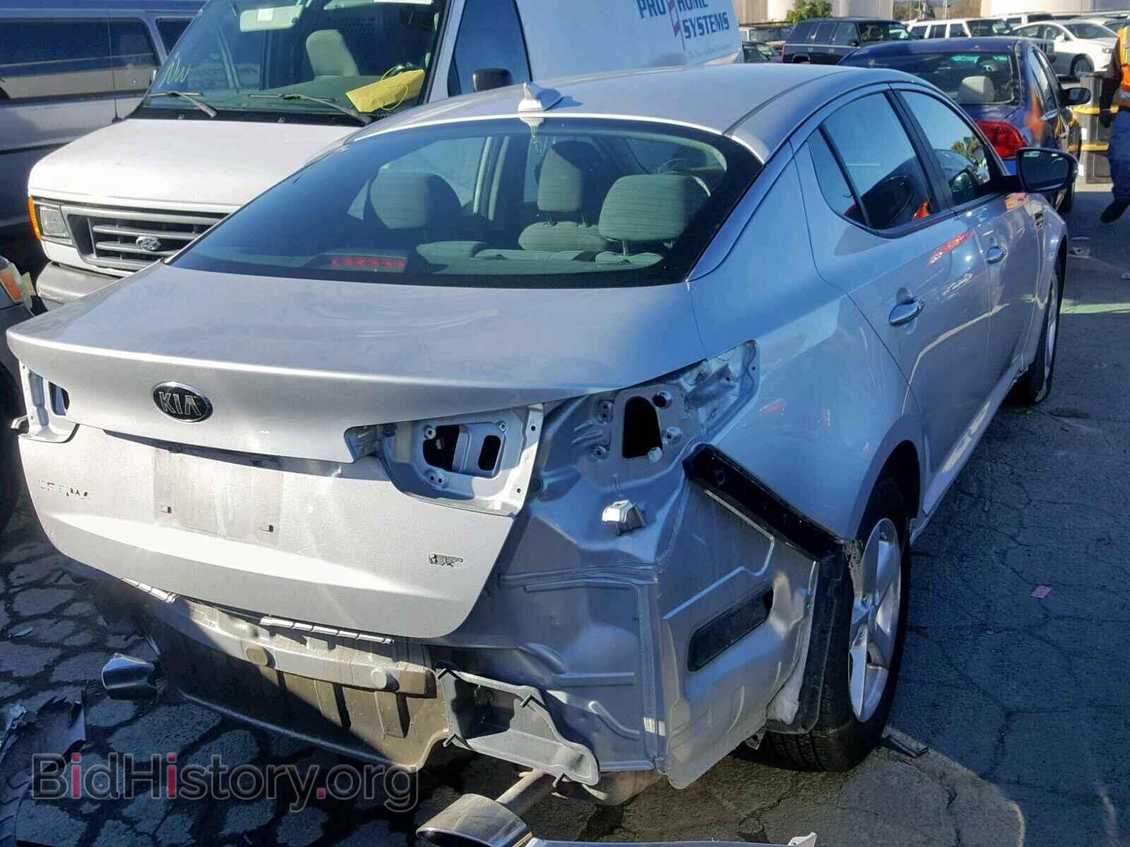 2015 KIA OPTIMA - VIN: 5XXGM4A79FG421650 - Фото 4