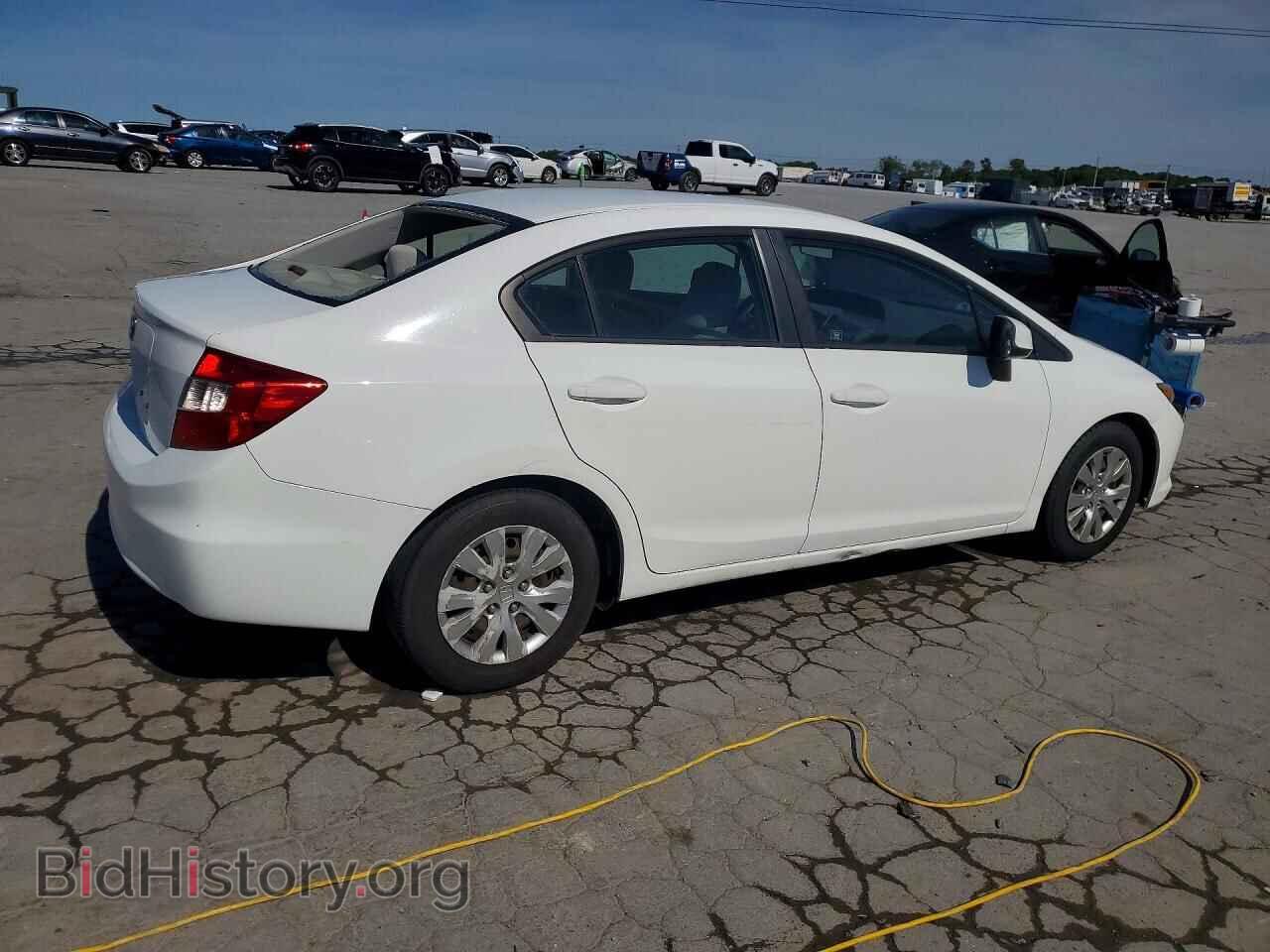 2012 HONDA CIVIC - VIN: 19XFB2F56CE072559 - Фото 3