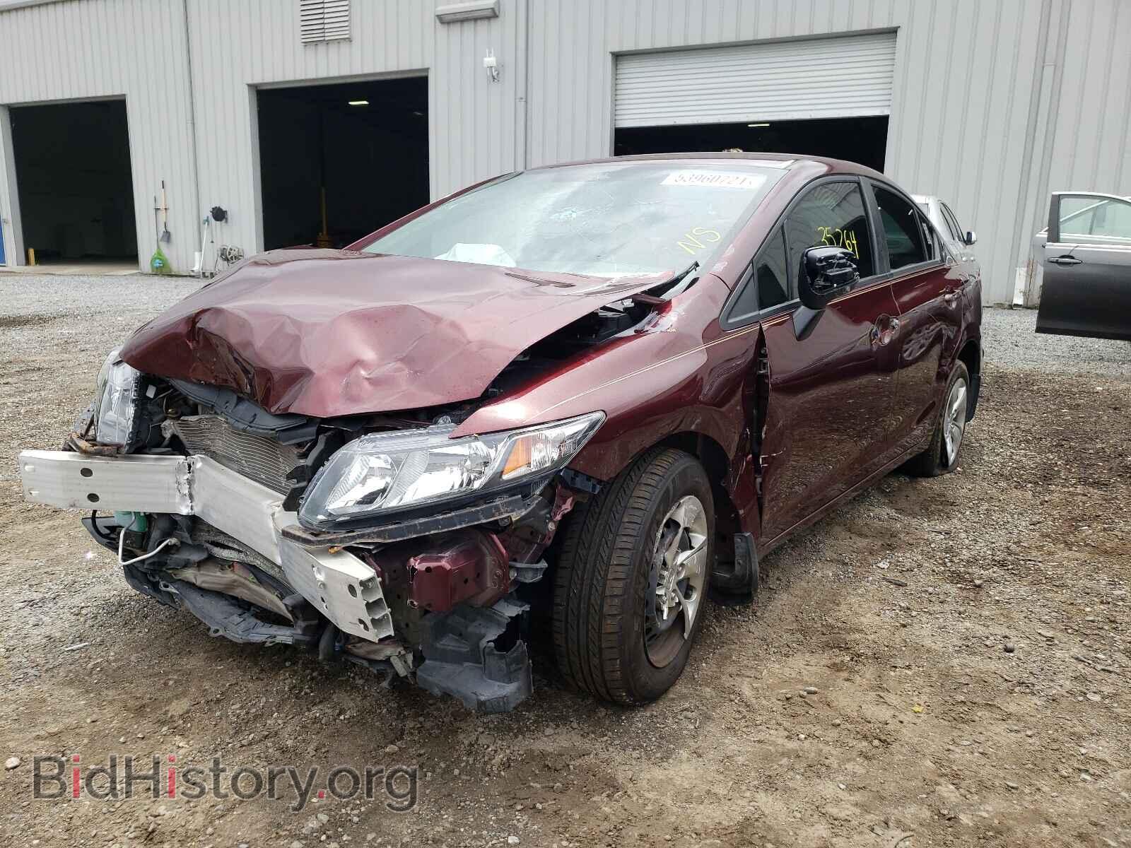 2014 HONDA CIVIC - VIN: 19XFB2F58EE039632 - Фото 2