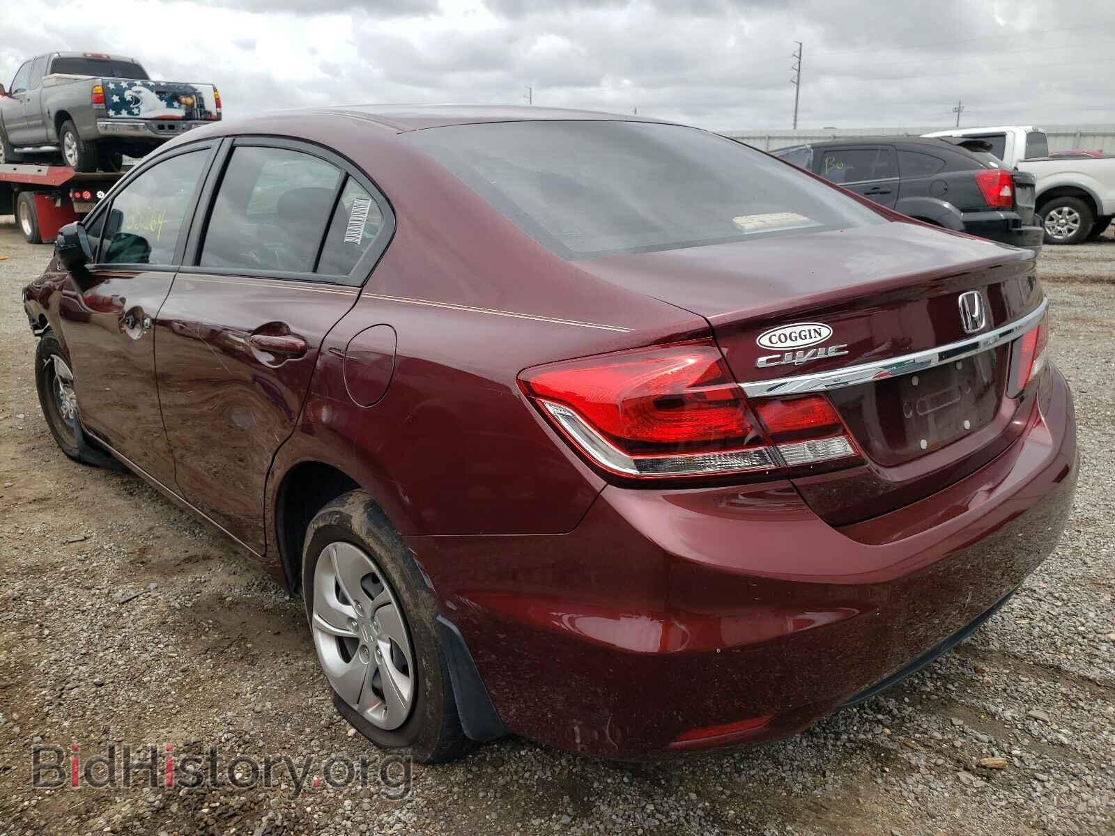 2014 HONDA CIVIC - VIN: 19XFB2F58EE039632 - Фото 3