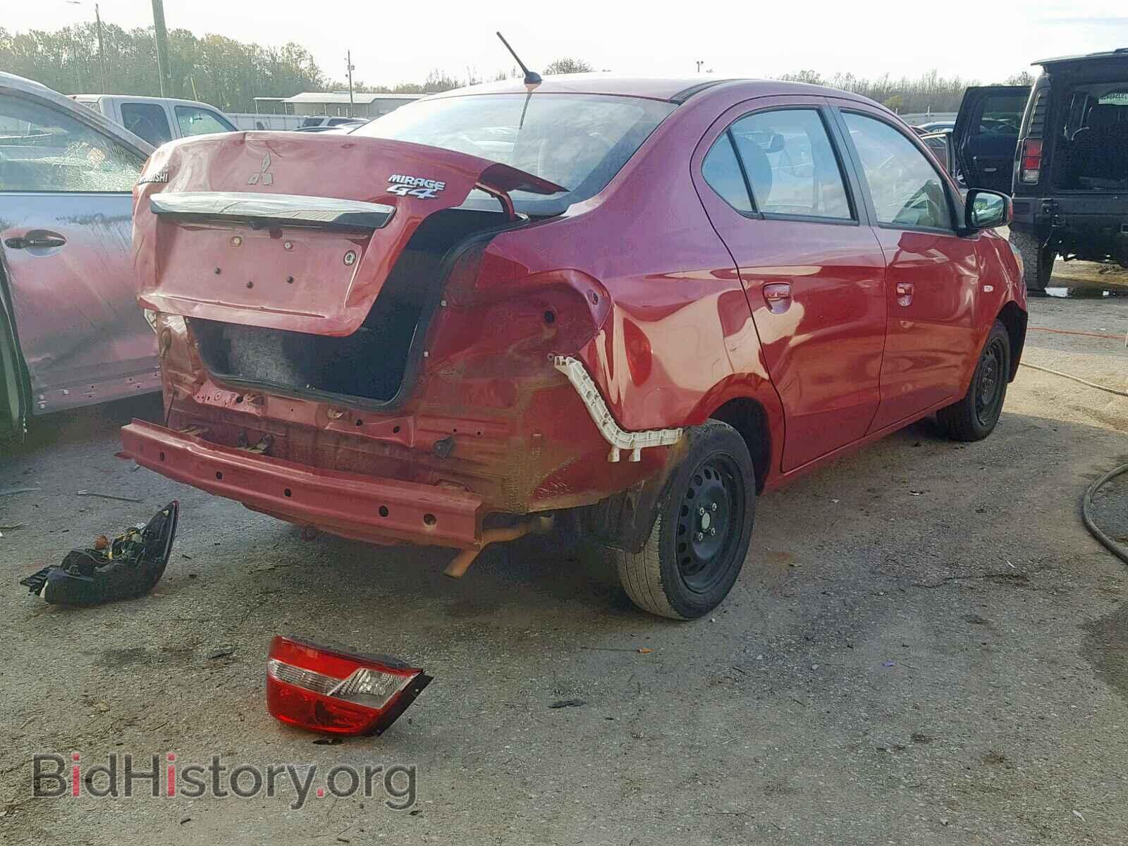 2017 MITSUBISHI MIRAGE - VIN: ML32F3FJ7HHF16061 - Фото 4