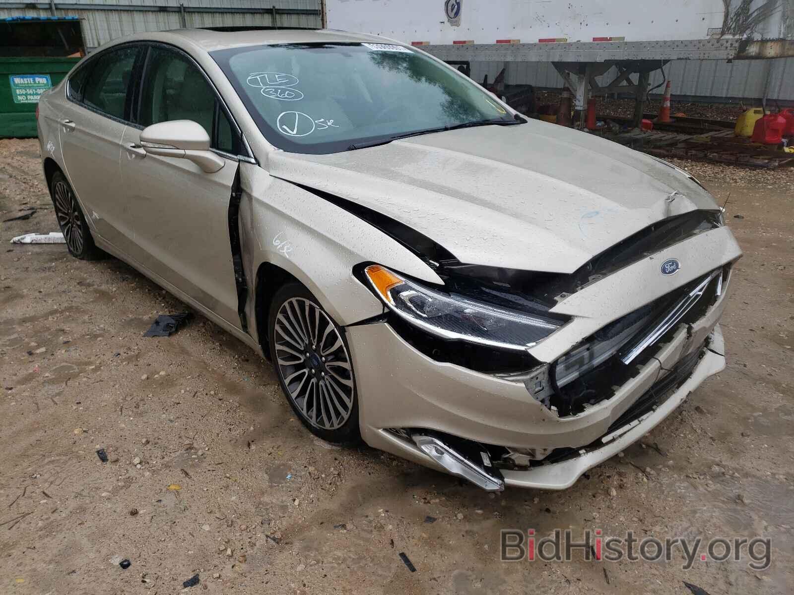 Photo 3FA6P0D9XJR161994 - FORD FUSION 2018