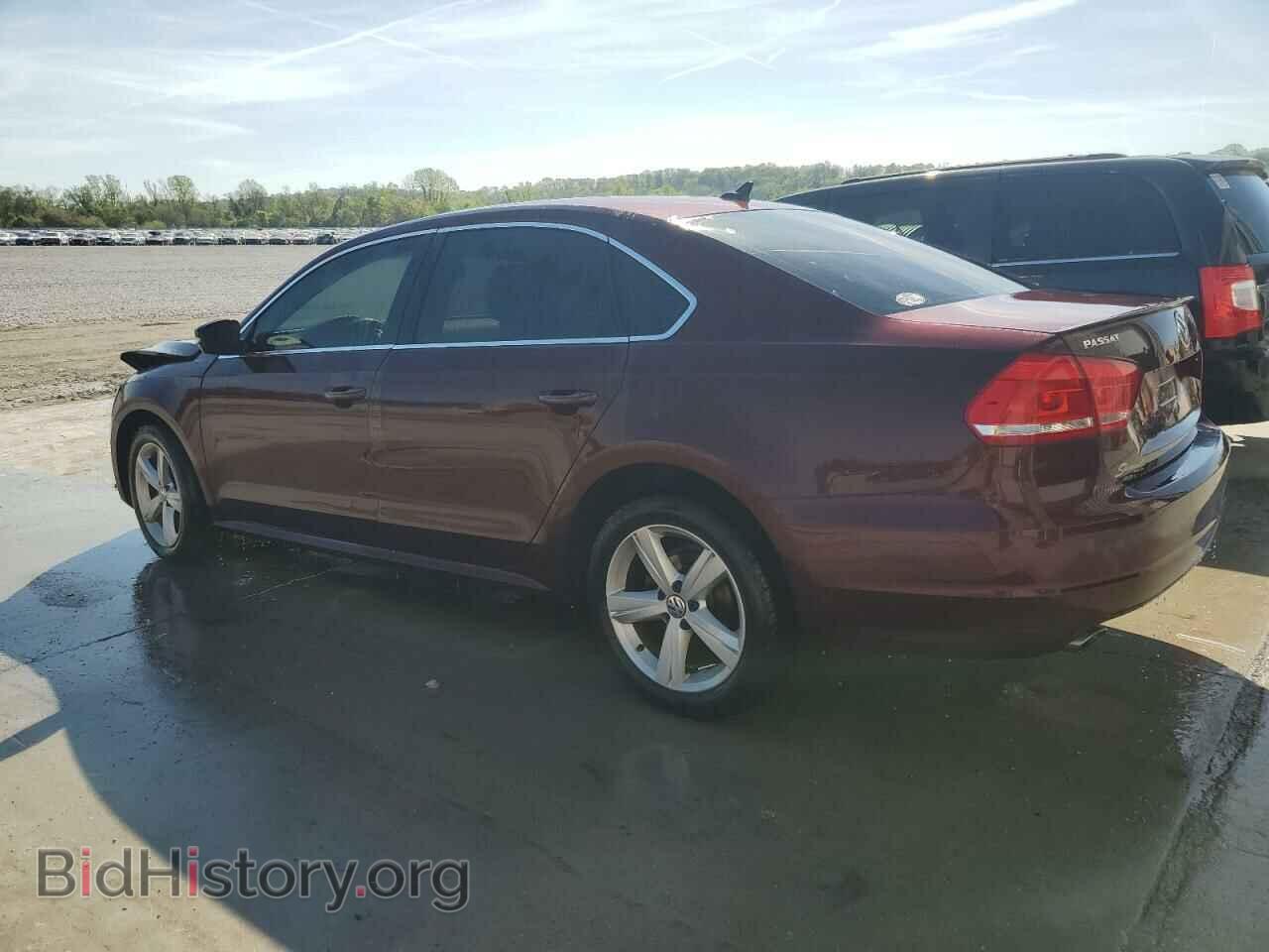 2013 VOLKSWAGEN PASSAT - VIN: 1VWBN7A37DC072469 - Фото 2