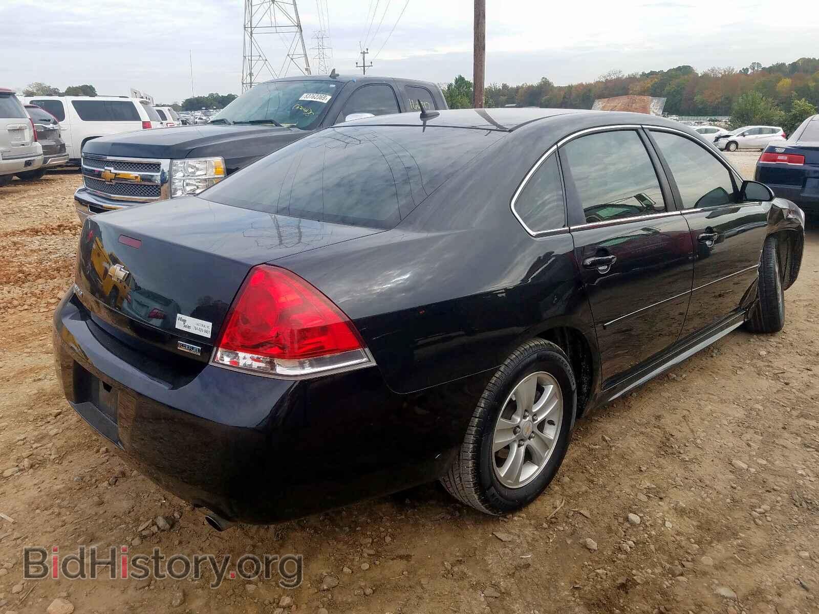 2012 CHEVROLET IMPALA - VIN: 2G1WF5E33C1289630 - Фото 4