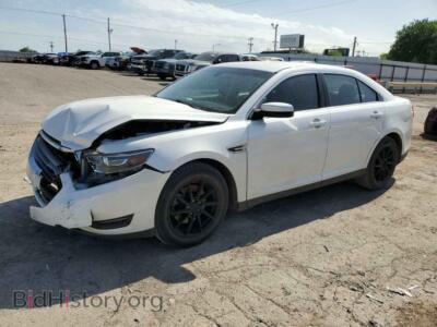 2015 Ford TAURUS SEL, белый — VIN 1FAHP2E84FG199620, Copart