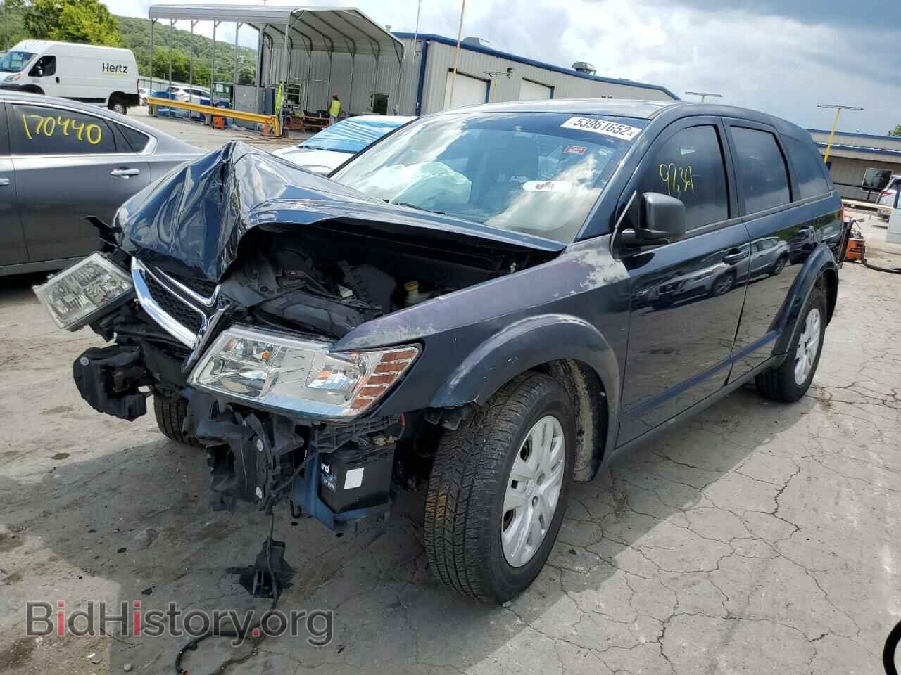 2014 DODGE JOURNEY - VIN: 3C4PDCAB0ET148647 - Фото 2