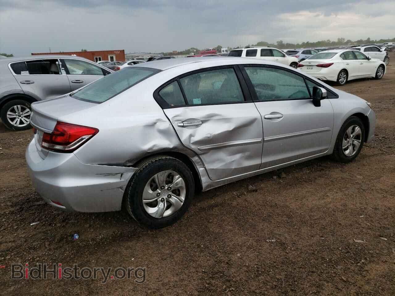 2014 HONDA CIVIC - VIN: 19XFB2E5XEE077655 - Фото 3