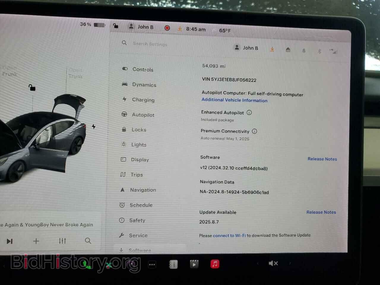 2018 TESLA MODEL 3 - VIN: 5YJ3E1EB8JF056222 - Photo 9