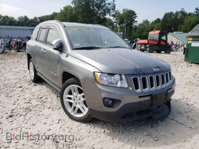 2012 Jeep COMPASS COMPASS LI, gray — VIN 1C4NJDCB3CD633189, Copart