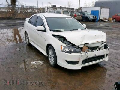 2014 Mitsubishi LANCER Lancer SE, белый — VIN JA32V2FW5EU601761, Copart