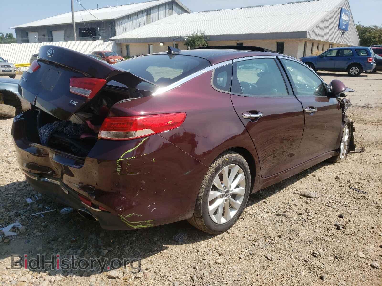 2016 KIA OPTIMA - VIN: 5XXGU4L37GG085458 - Фото 4