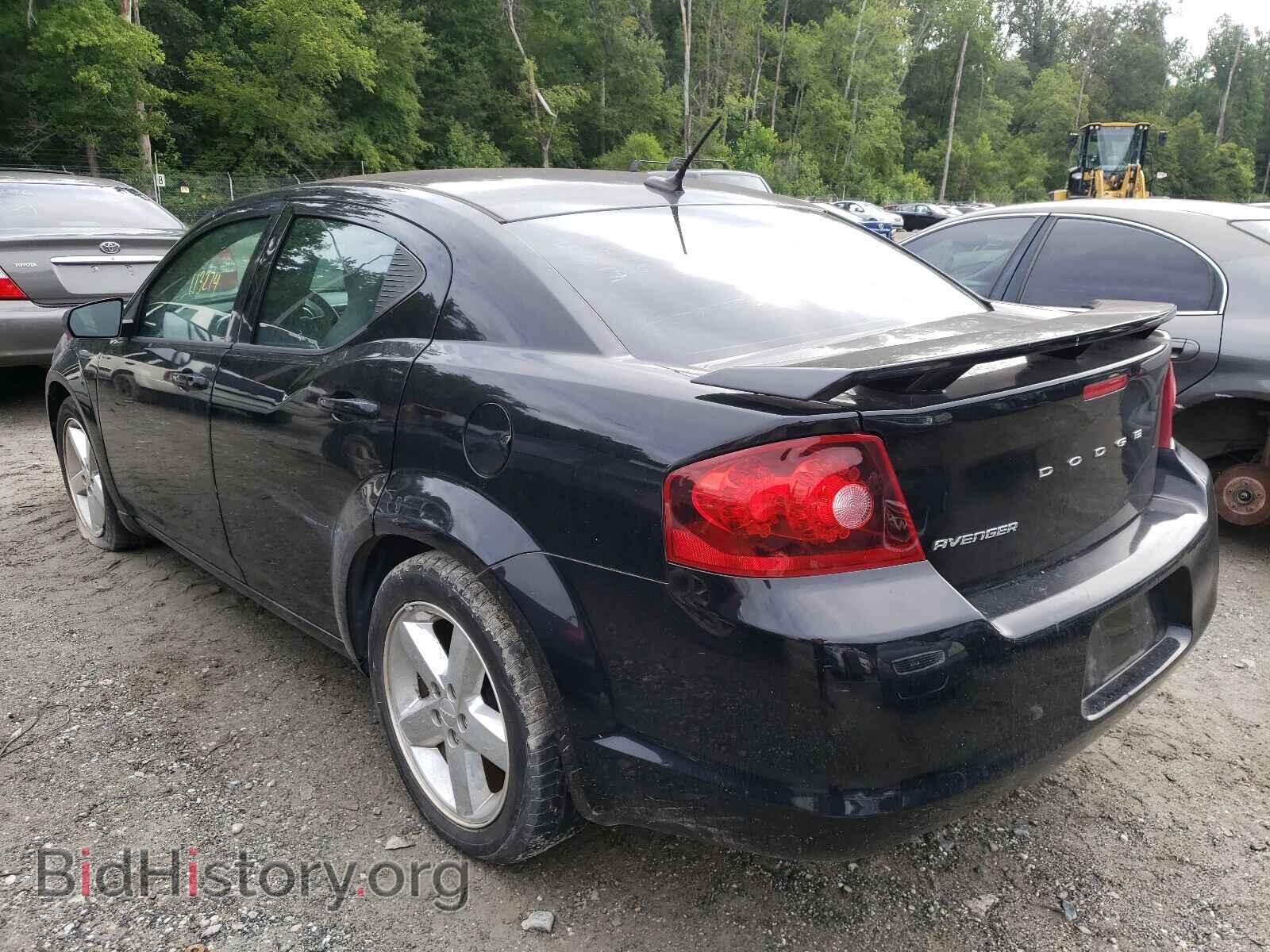 2014 DODGE AVENGER - VIN: 1C3CDZAB1EN116439 - Фото 3