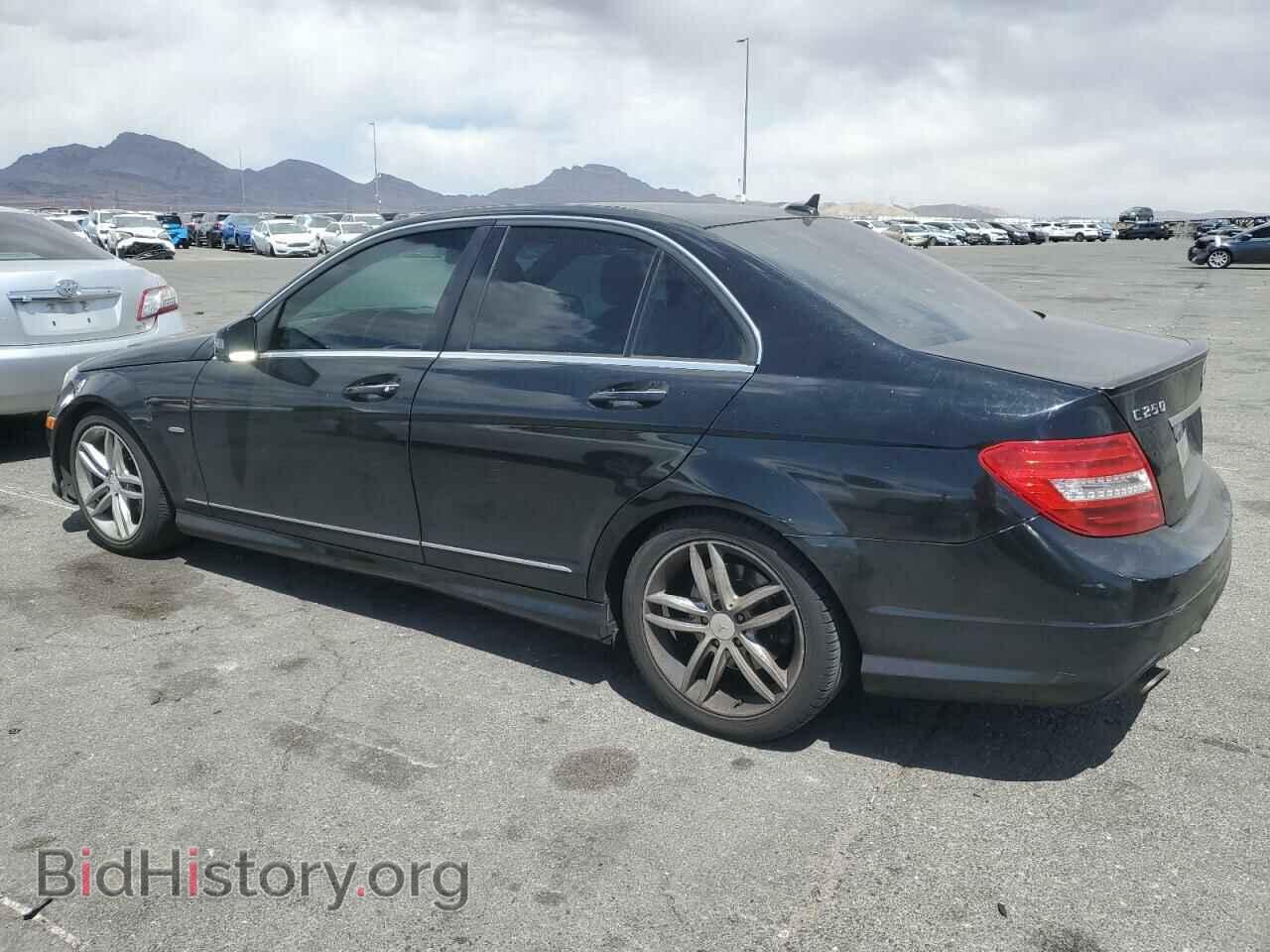2012 MERCEDES-BENZ C-CLASS - VIN: WDDGF4HB9CA646510 - Фото 2