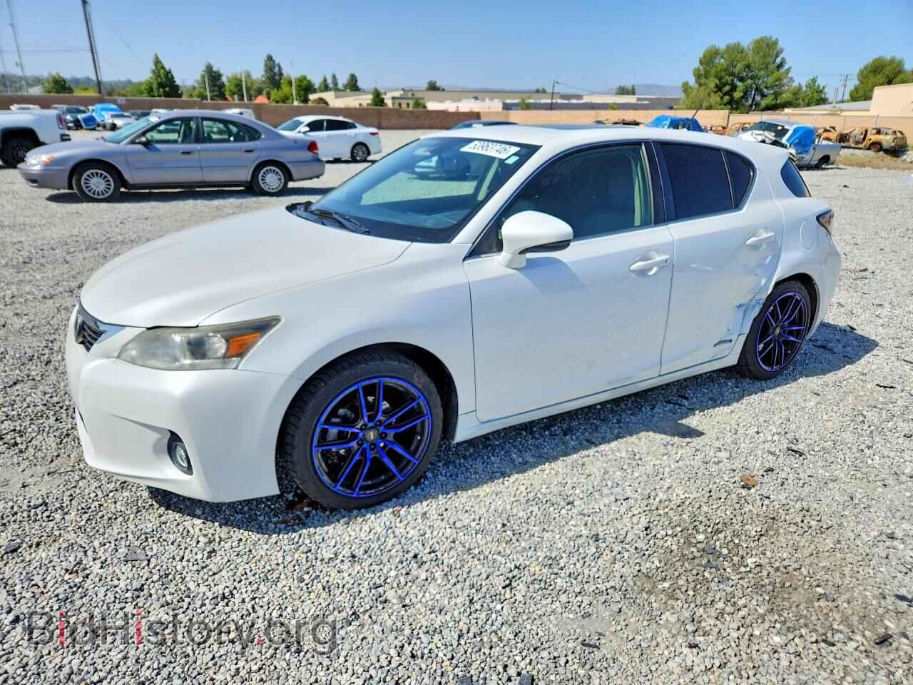 Фотография JTHKD5BHXC2100627 - LEXUS CT 200 2012