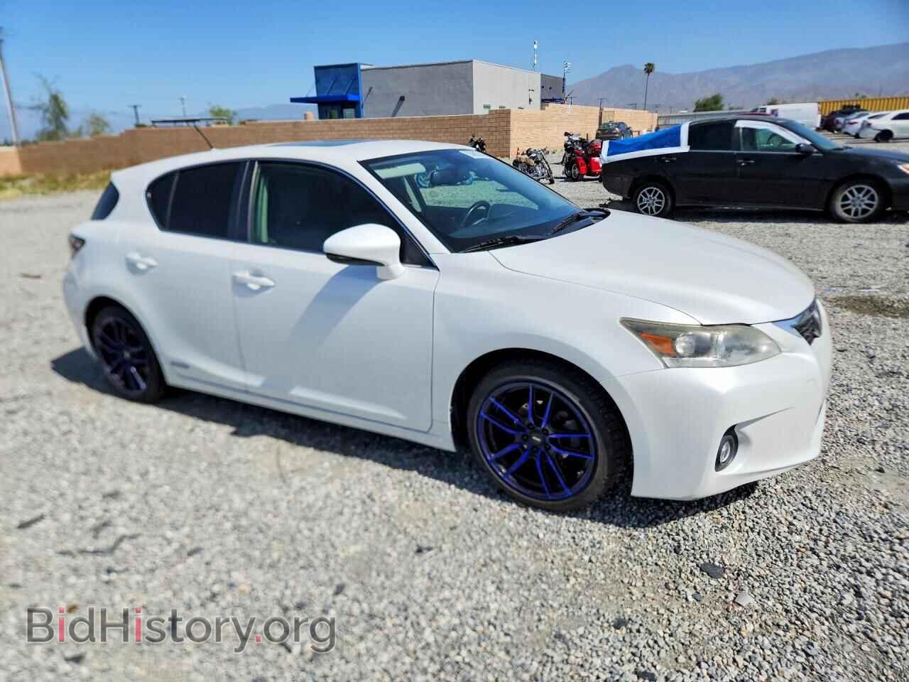 2012 LEXUS CT 200 - VIN: JTHKD5BHXC2100627 - Фото 4