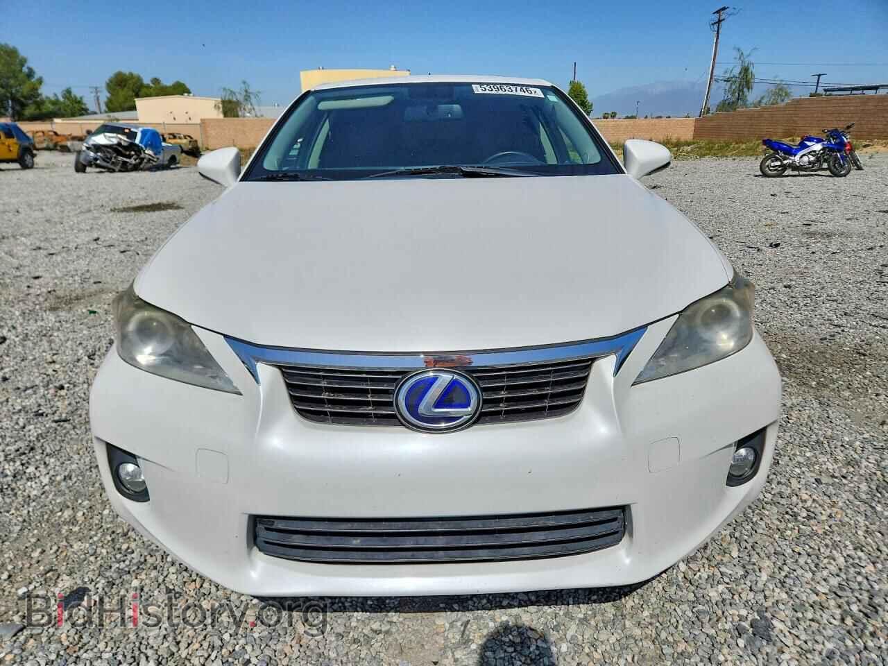 2012 LEXUS CT 200 - VIN: JTHKD5BHXC2100627 - Фото 5