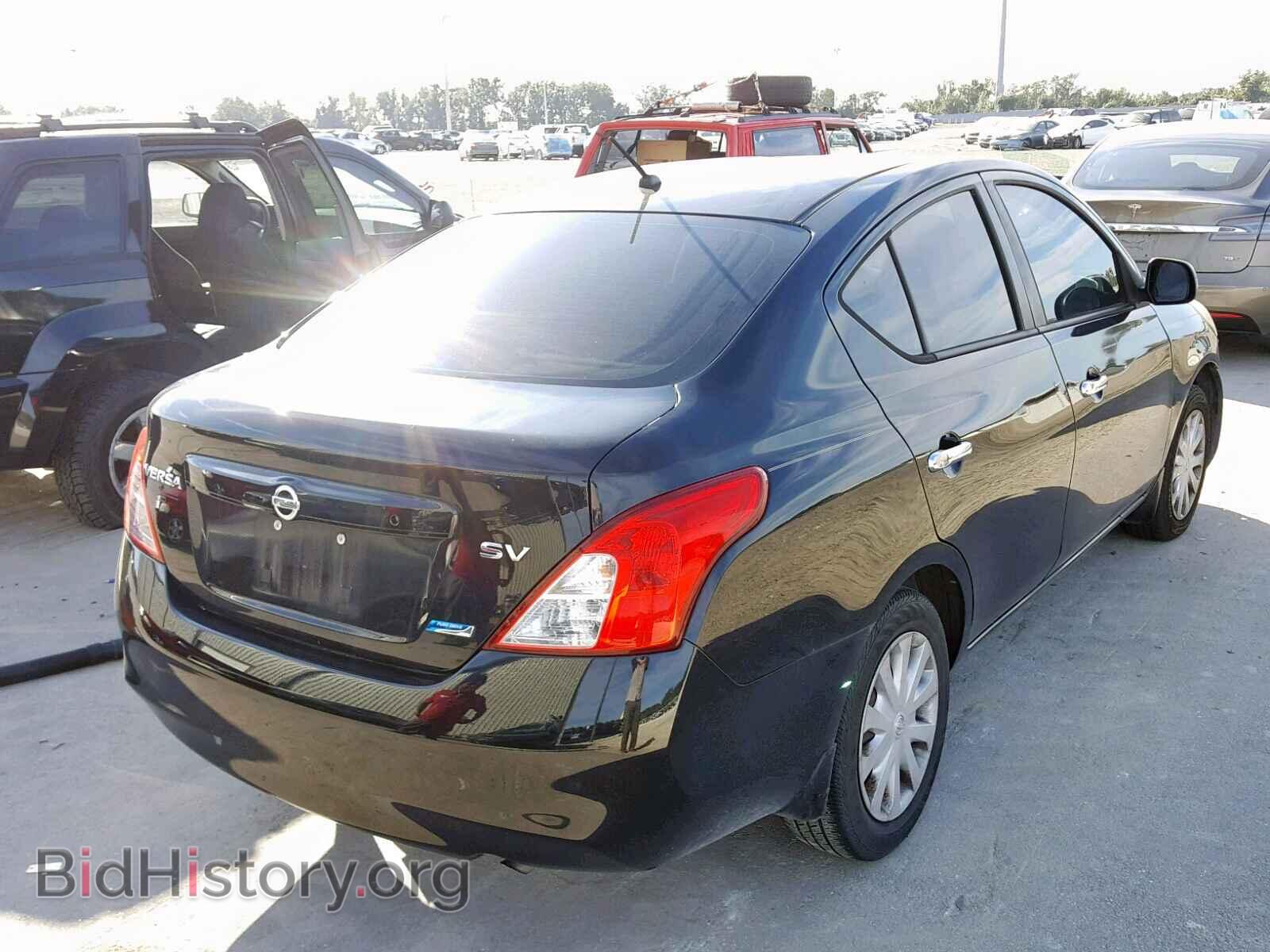 2012 NISSAN VERSA - VIN: 3N1CN7AP8CL869037 - Фото 4