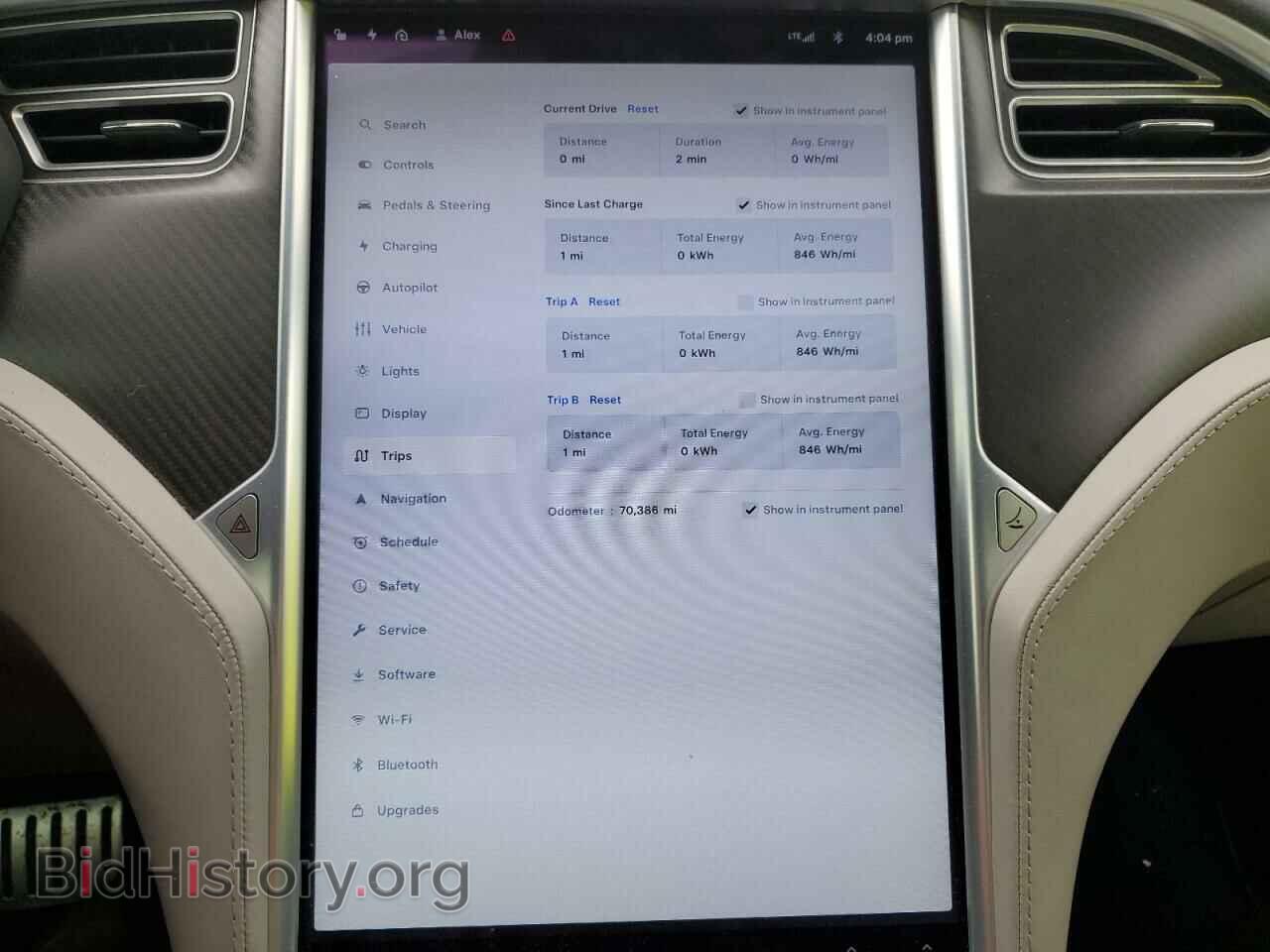 2015 TESLA MODEL S - VIN: 5YJSA1H42FF089907 - Photo 9