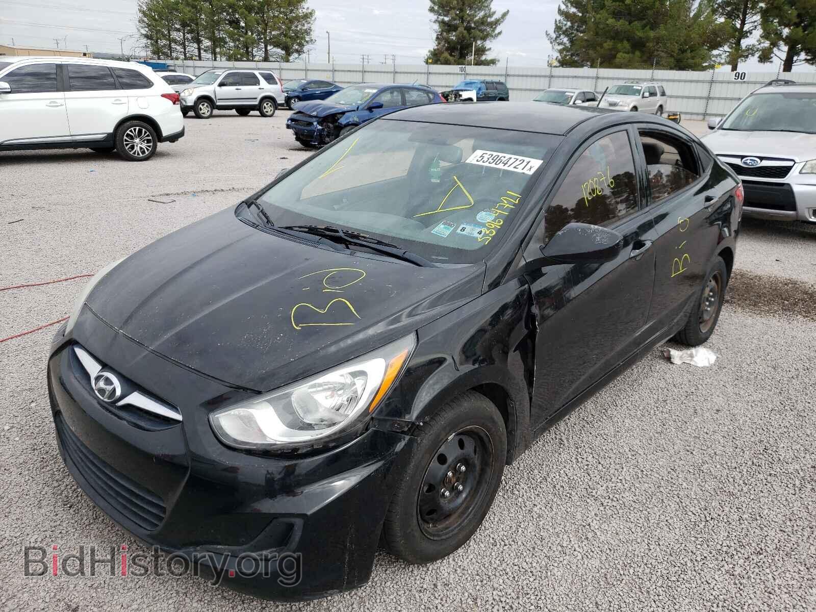 2012 HYUNDAI ACCENT - VIN: KMHCT4AE4CU162700 - Фото 2