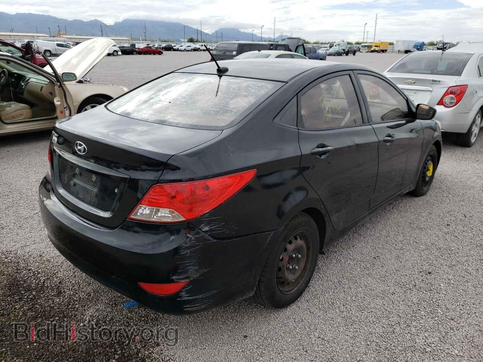 2012 HYUNDAI ACCENT - VIN: KMHCT4AE4CU162700 - Фото 4