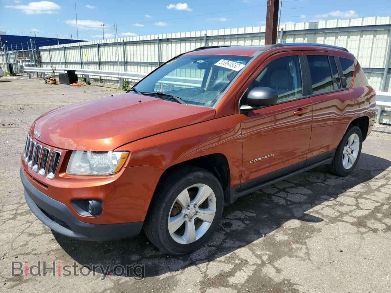 2012 JEEP COMPASS - VIN: 1C4NJDEB3CD578904 - Фото 2