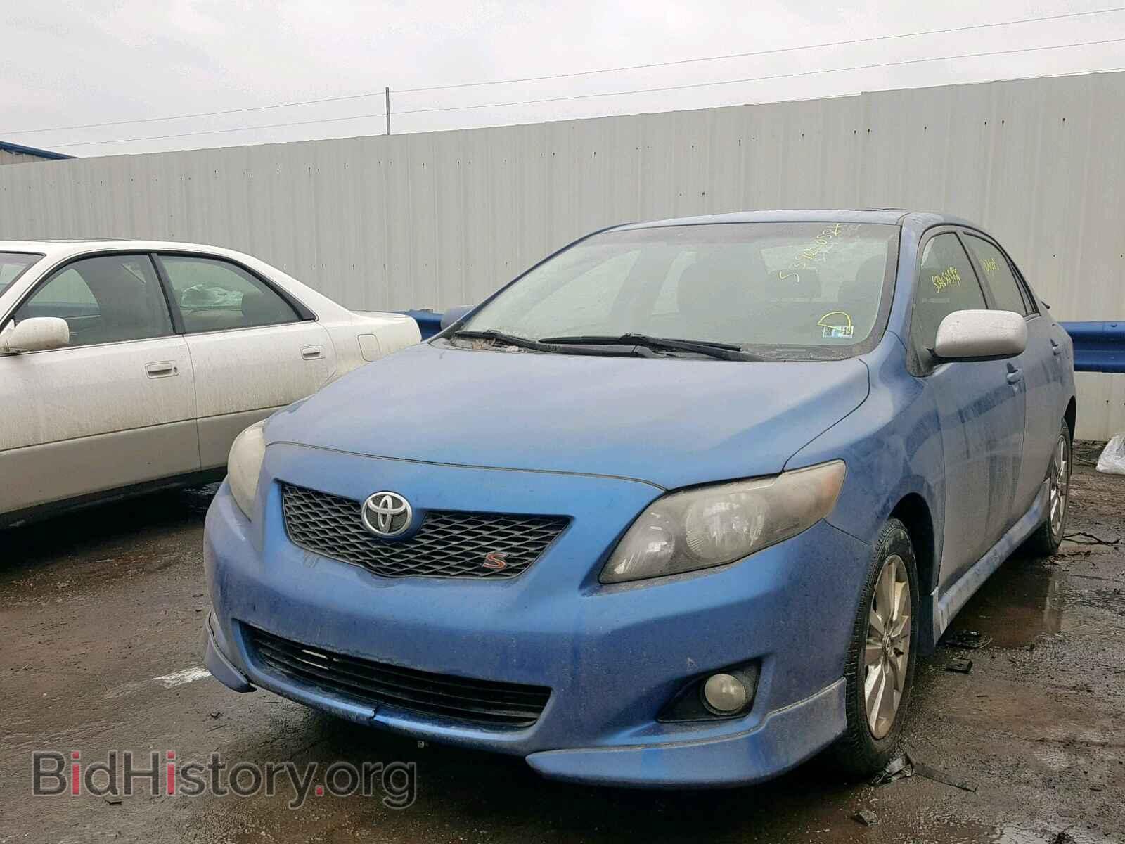 2010 TOYOTA COROLLA BA - VIN: 2T1BU4EEXAC376267 - Фото 2