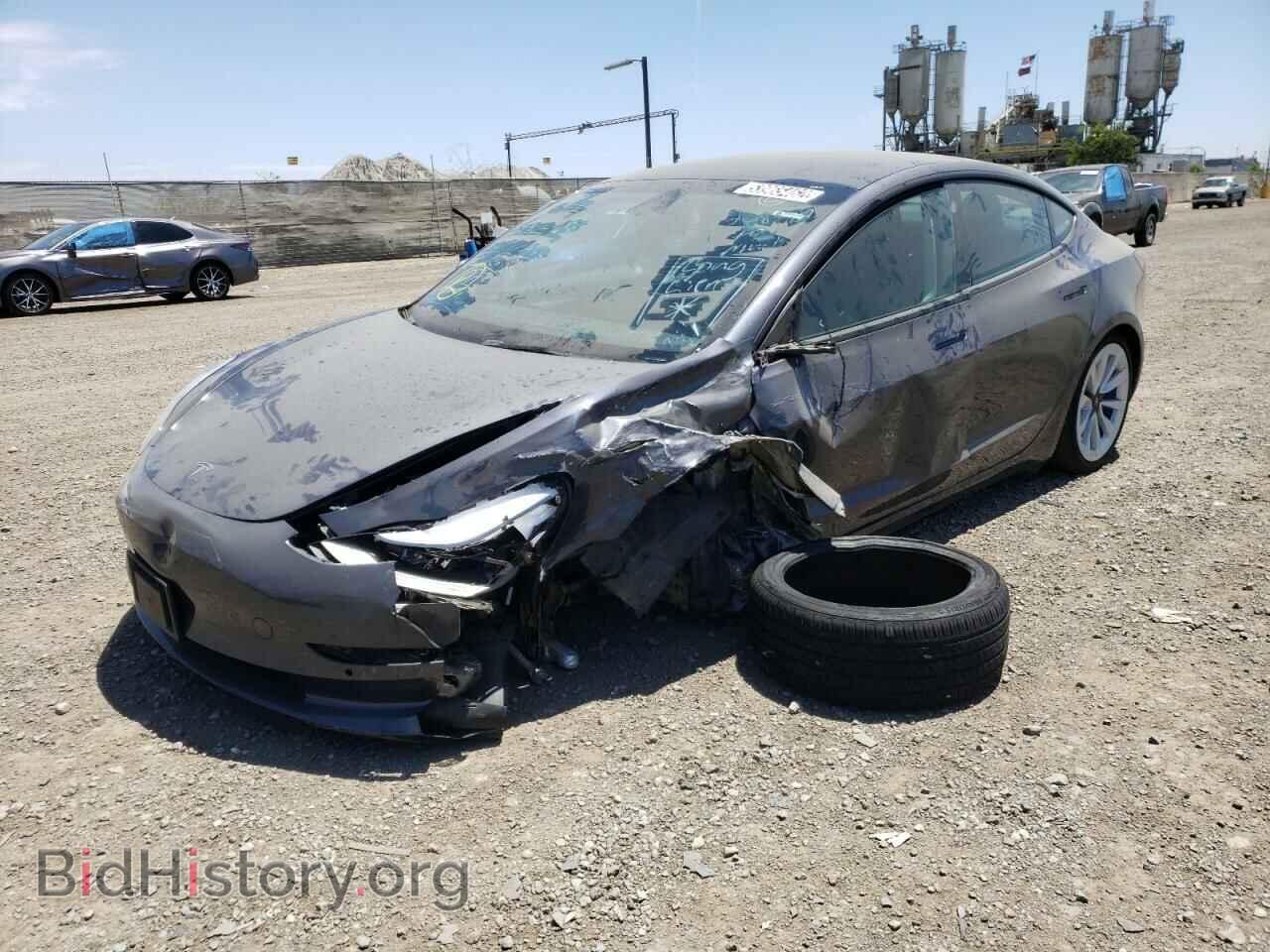 2022 TESLA MODEL 3 - VIN: 5YJ3E1EBXNF144825 - Фото 2
