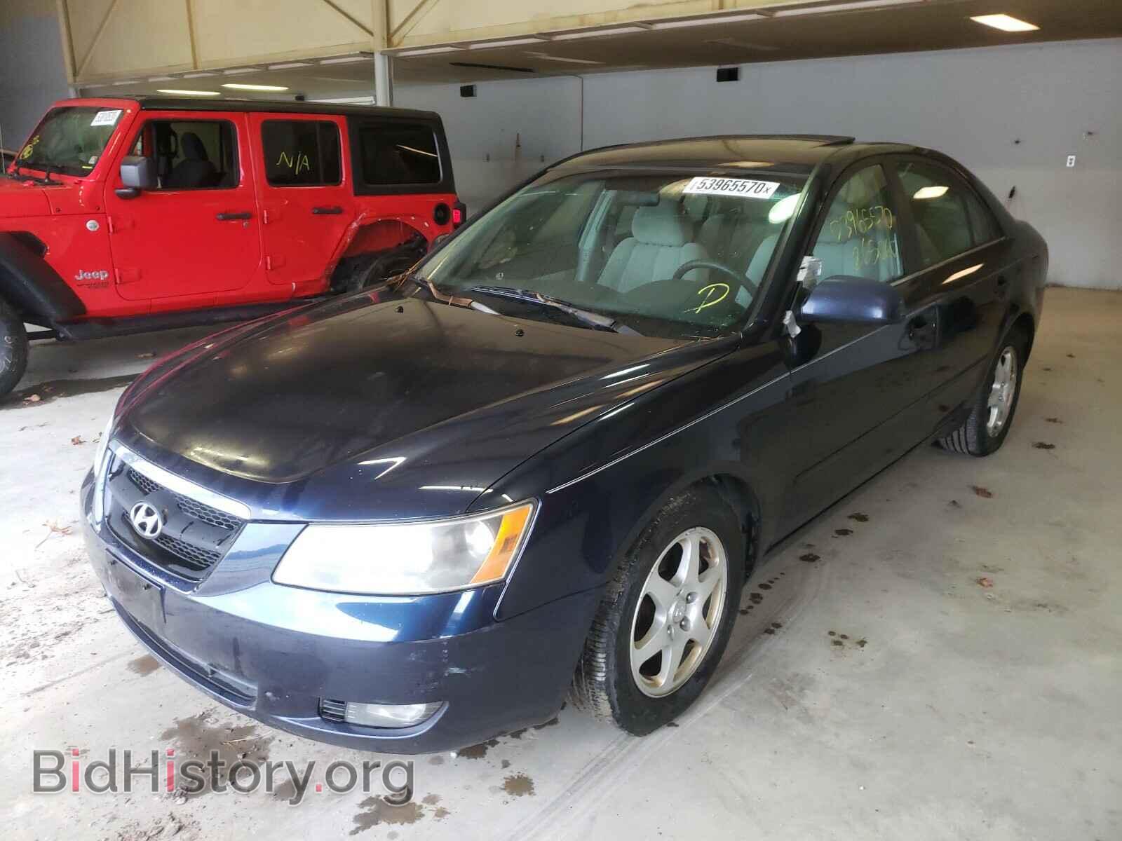 2007 HYUNDAI SONATA - VIN: 5NPEU46F87H157611 - Фото 2