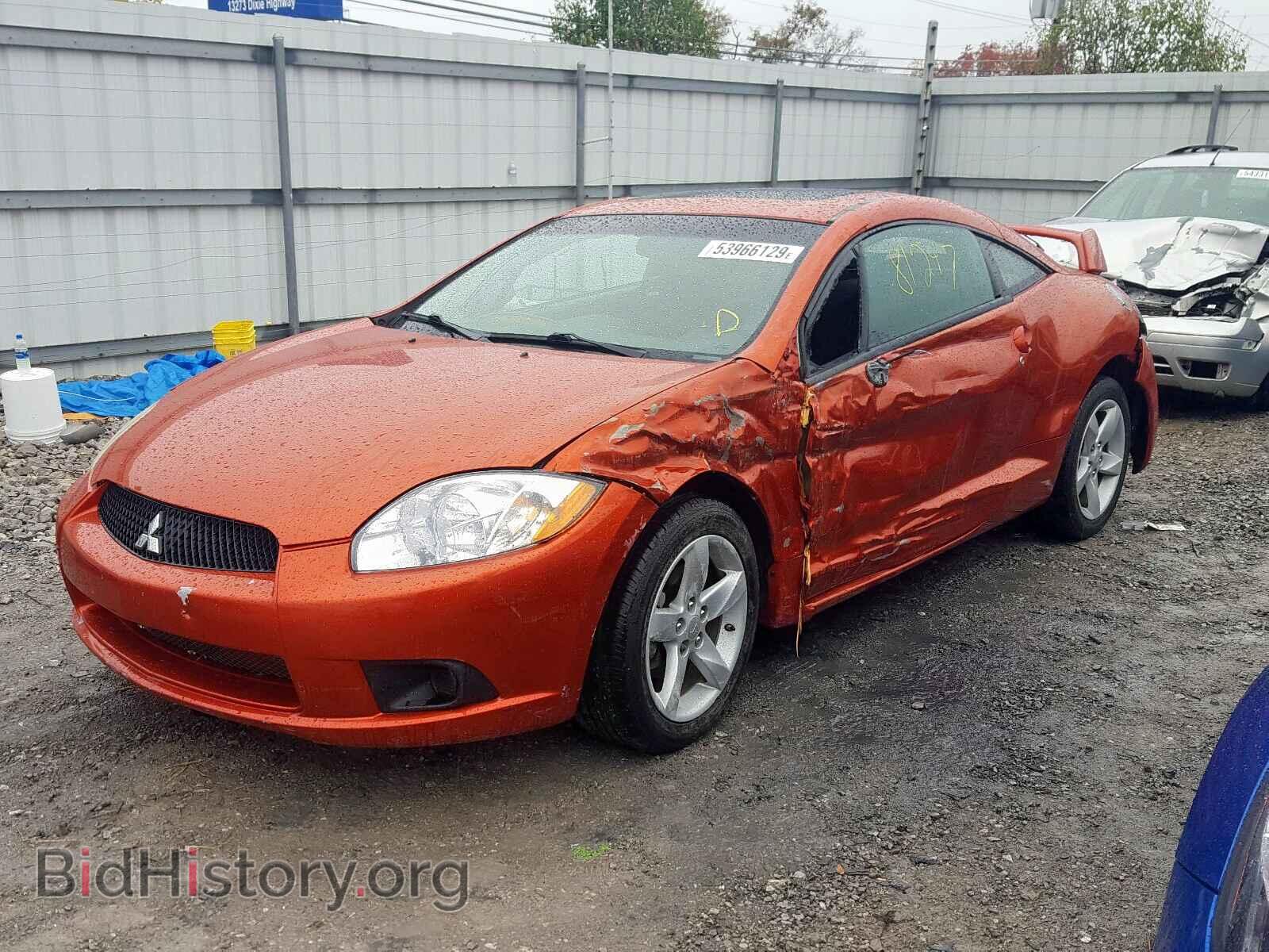 2009 MITSUBISHI ECLIPSE - VIN: 4A3AK24F19E043297 - Фото 2