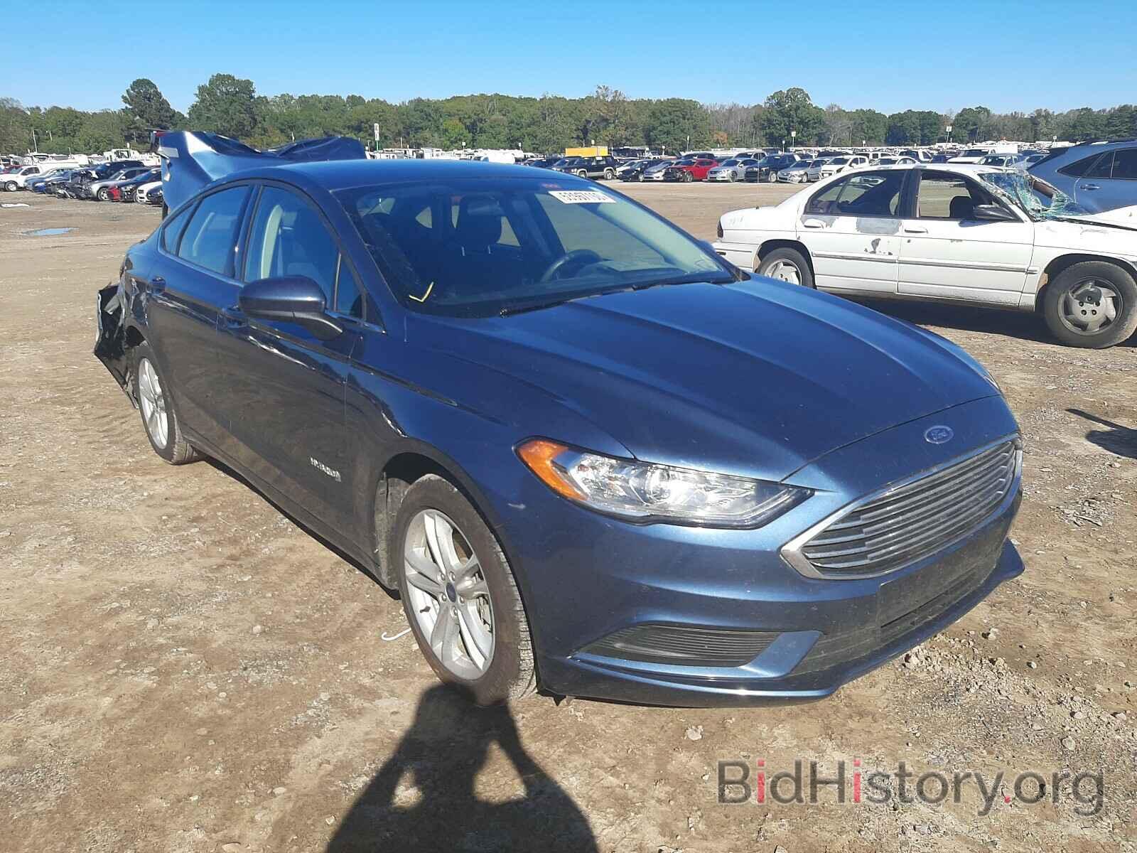 Photo 3FA6P0LU4JR280839 - FORD FUSION 2018