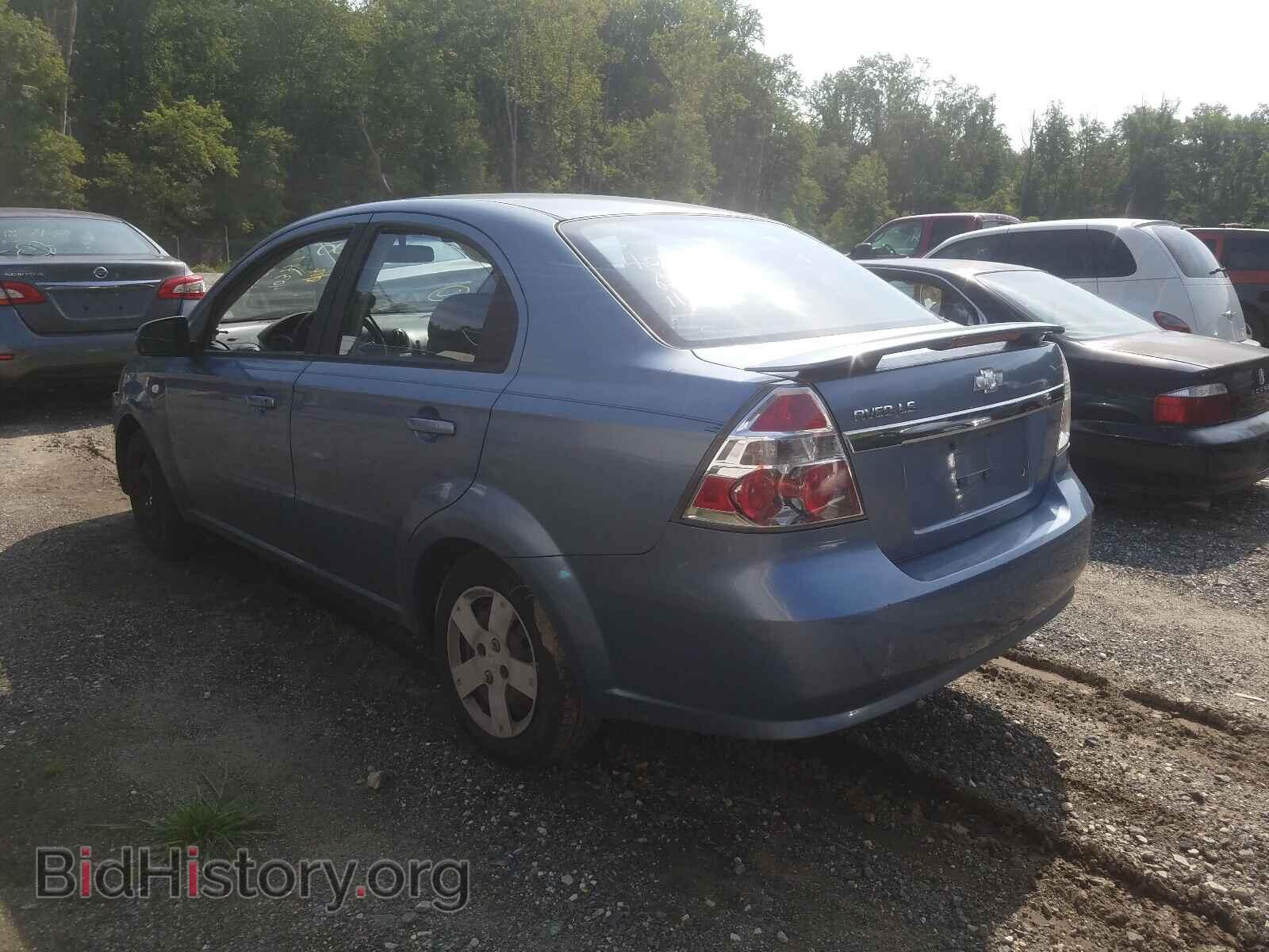 2007 CHEVROLET AVEO - VIN: KL1TD56697B067731 - Фото 3
