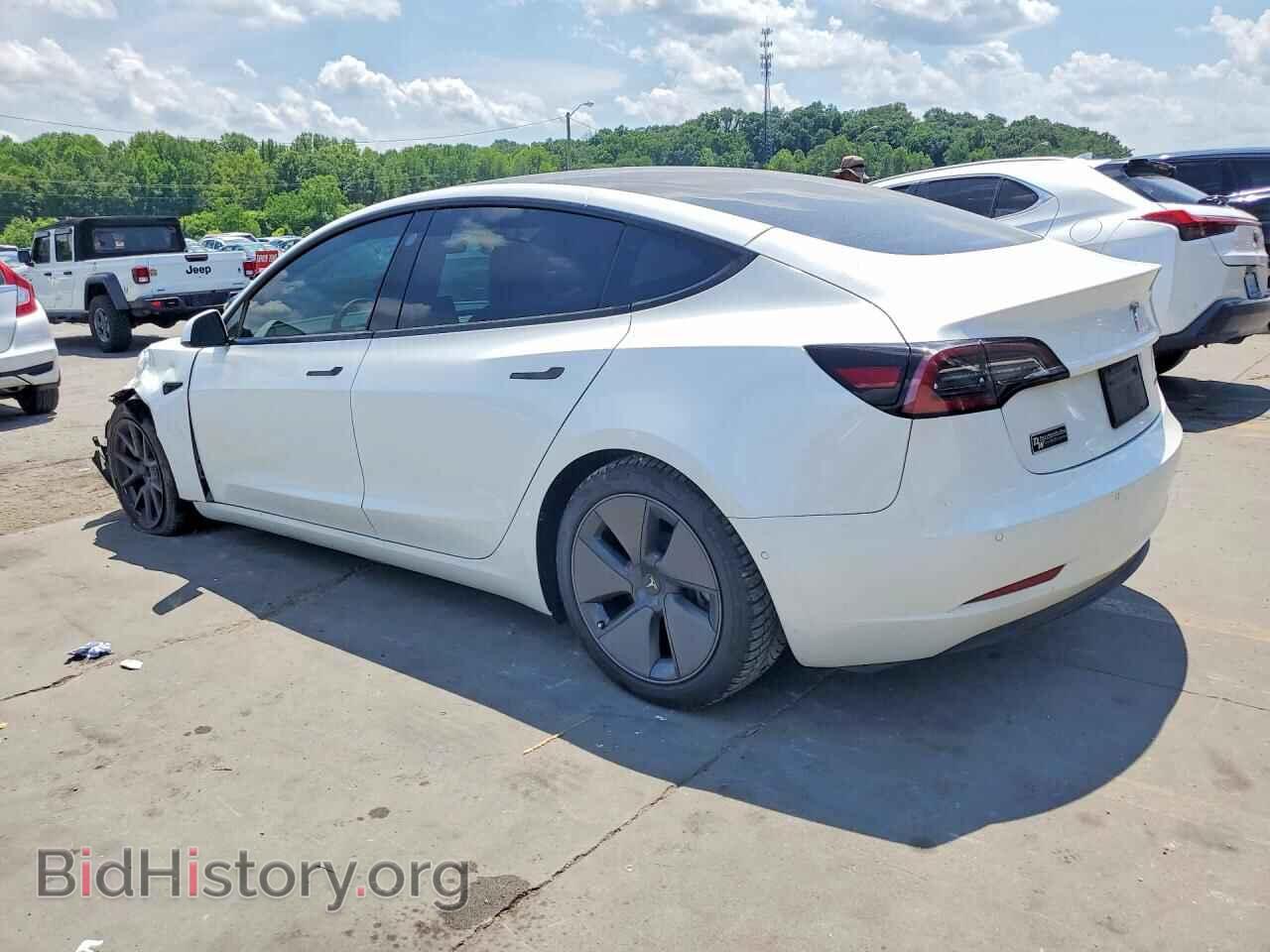 2021 TESLA MODEL 3 - VIN: 5YJ3E1EB5MF093149 - Фото 2