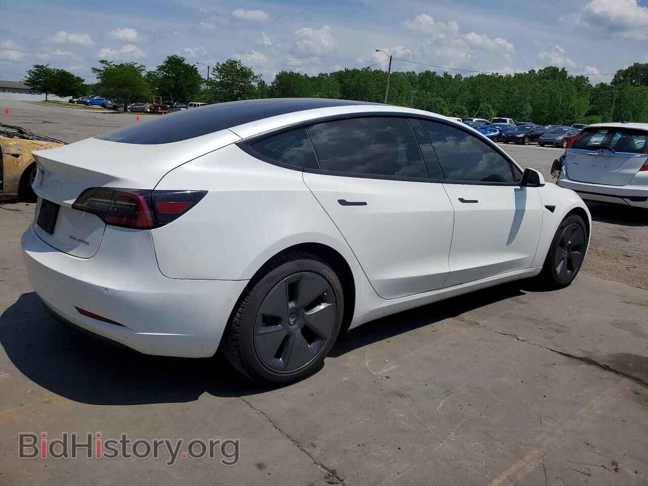2021 TESLA MODEL 3 - VIN: 5YJ3E1EB5MF093149 - Фото 3
