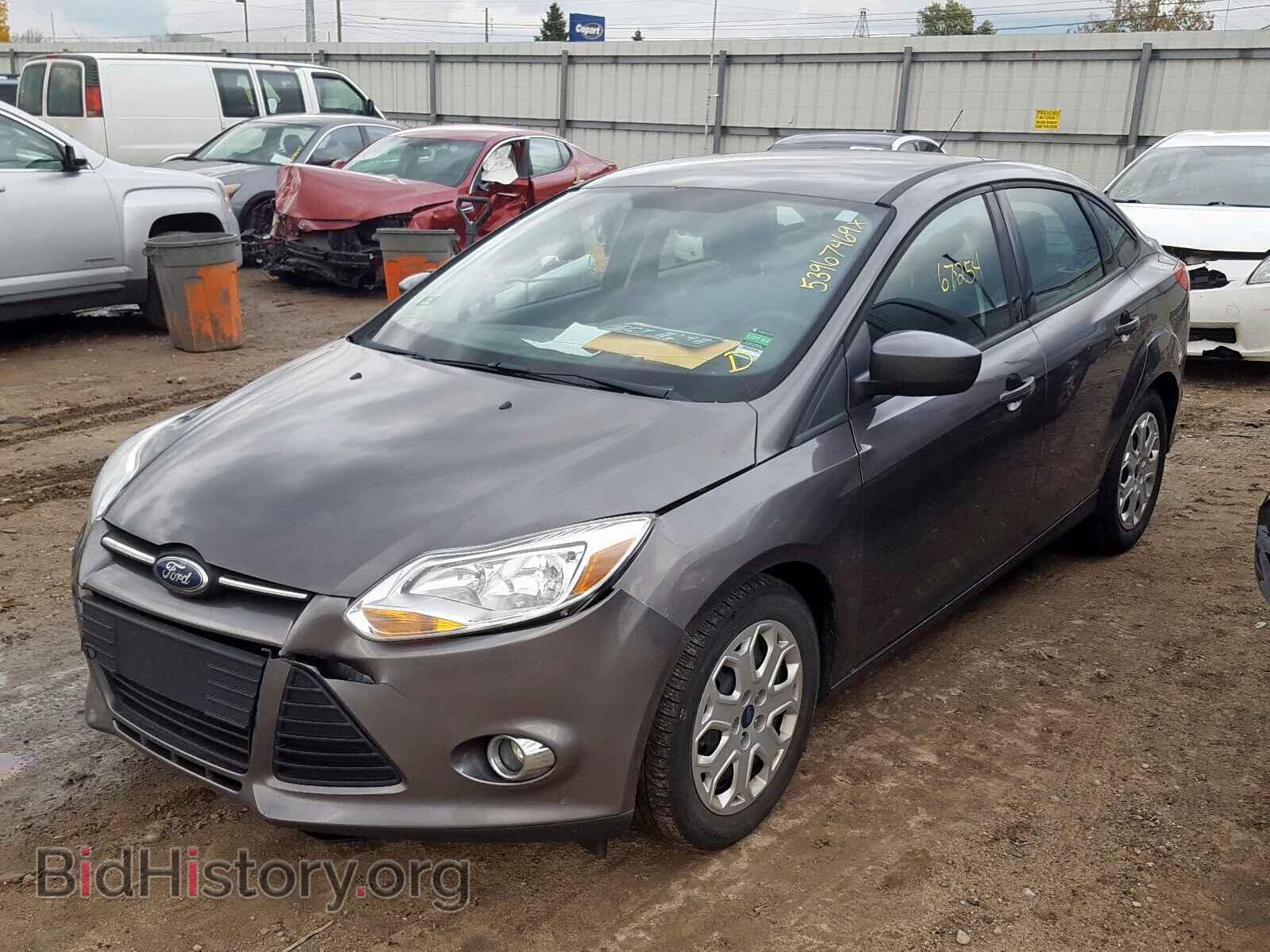 2012 FORD FOCUS SE - VIN: 1FAHP3F26CL283862 - Фото 2