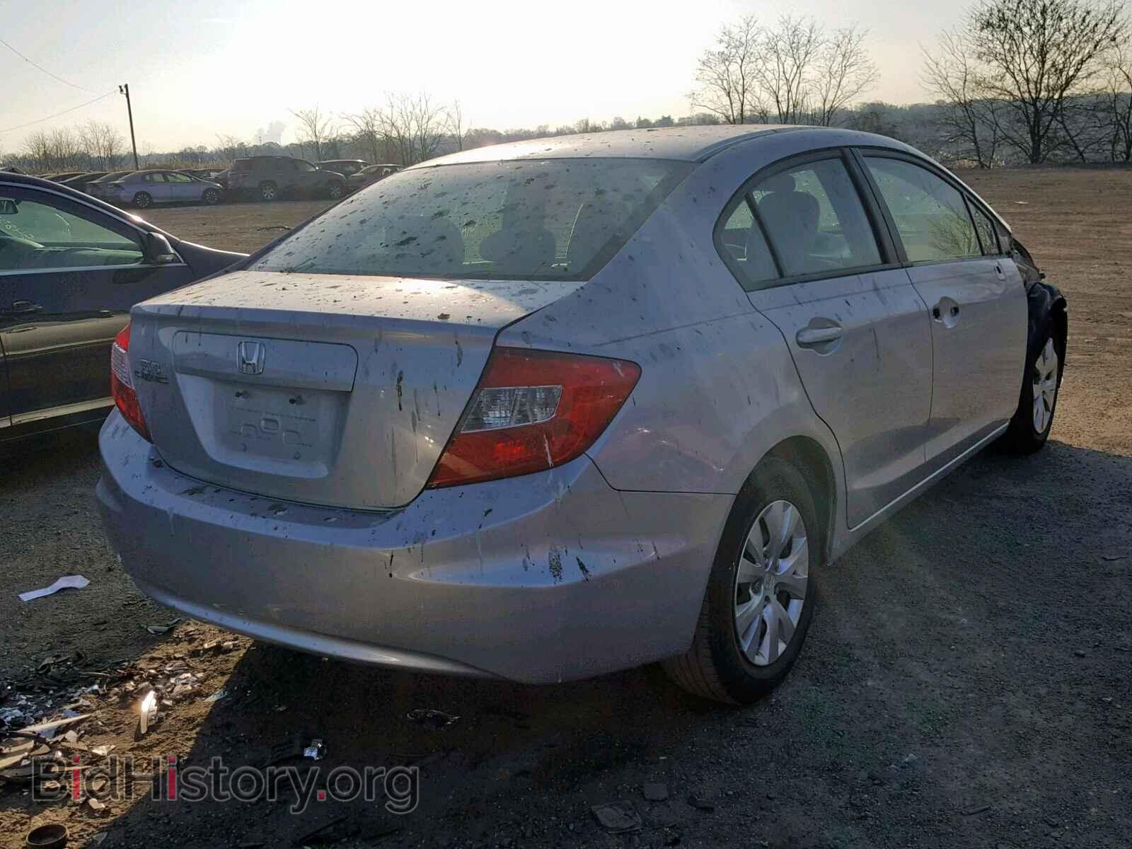 2012 HONDA CIVIC LX - VIN: 19XFB2F58CE011097 - Фото 4