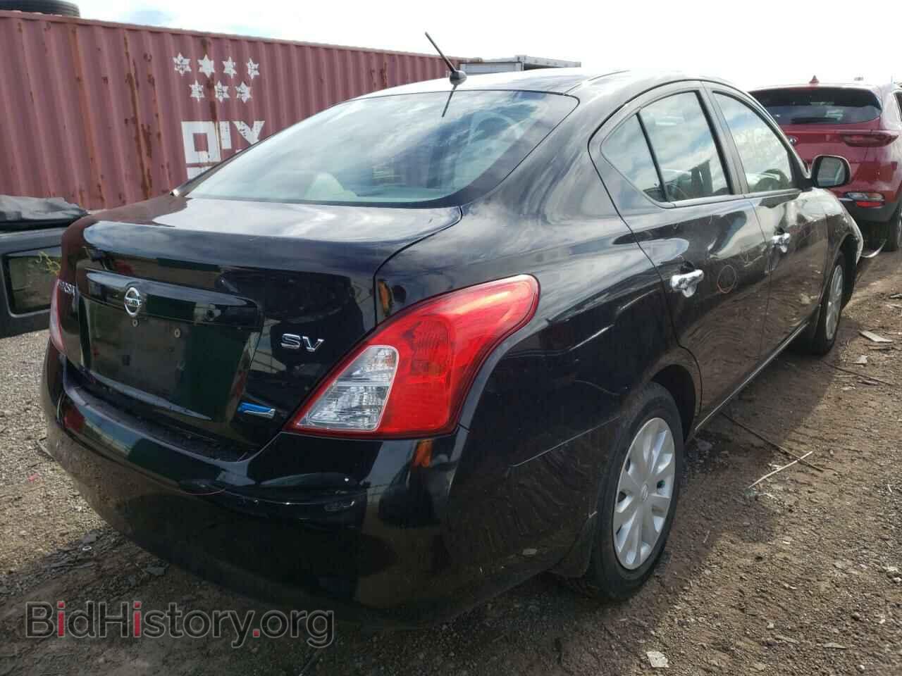 2012 NISSAN VERSA - VIN: 3N1CN7AP9CL835916 - Фото 4