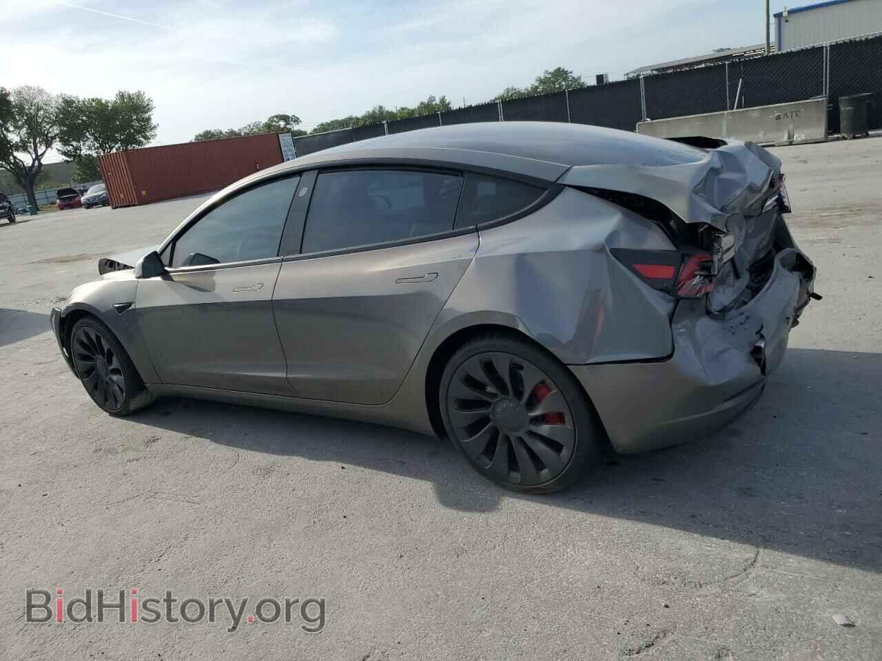 2022 TESLA MODEL 3 - VIN: 5YJ3E1EC3NF128202 - Фото 2